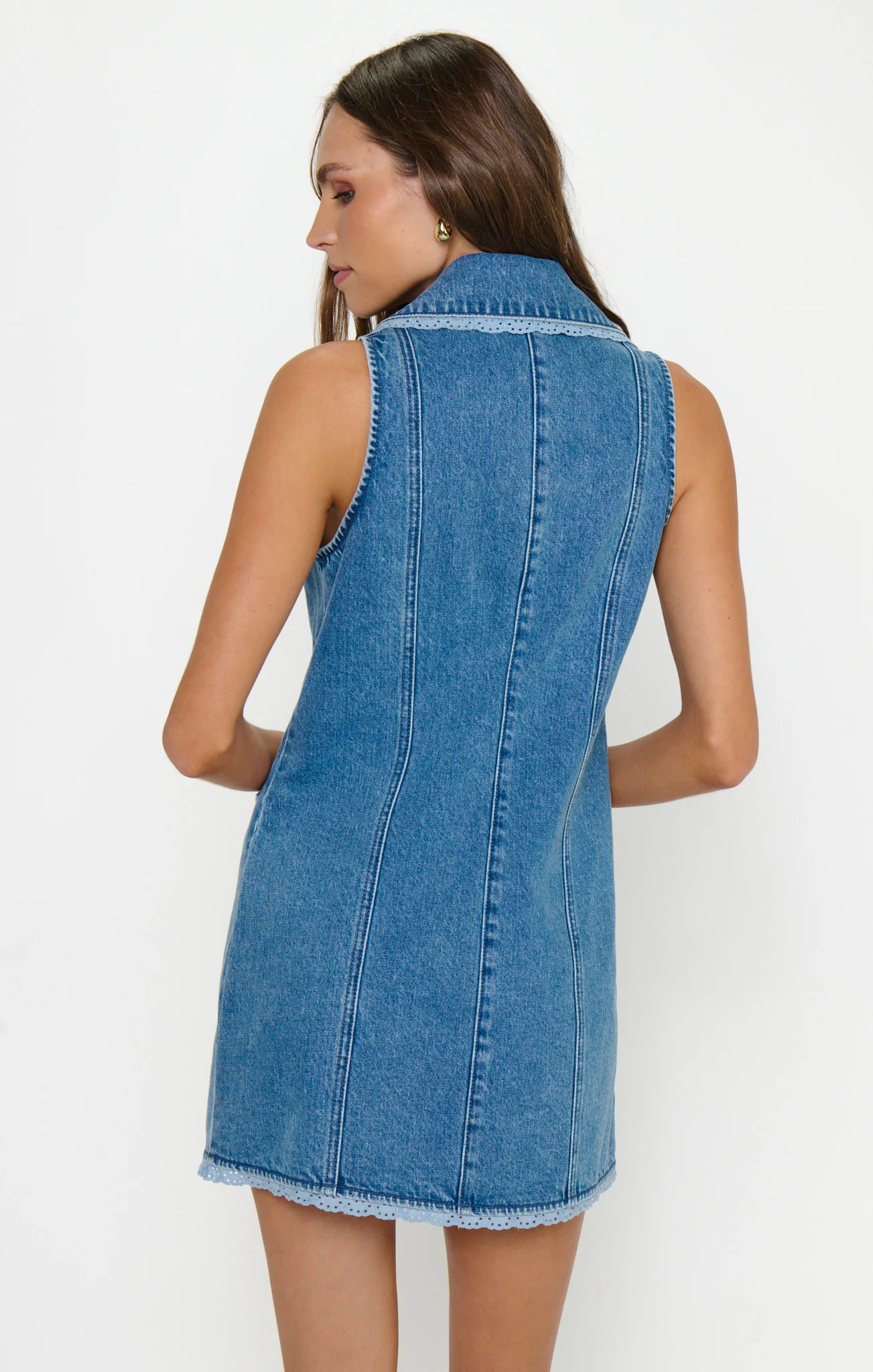 Maddox Dress ~ Waterfall Blue - Image 6