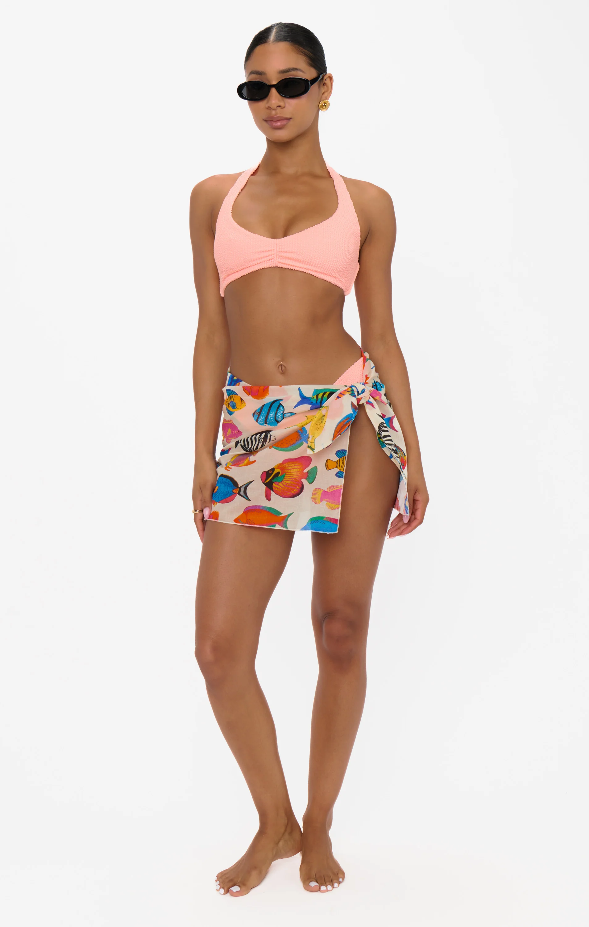 Malta Top ~ Peach Sherbet Scrunch - Image 5