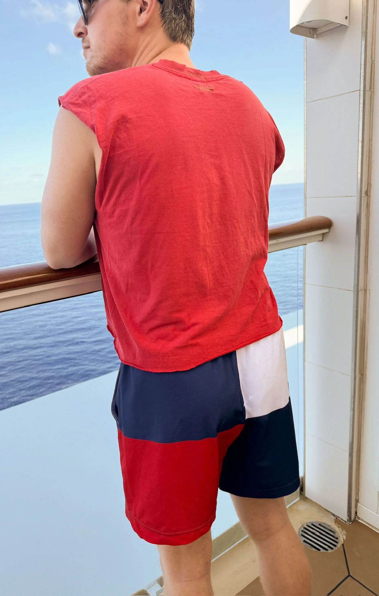 Man Mu Trunks ~ Americana Colorblock - Image 2