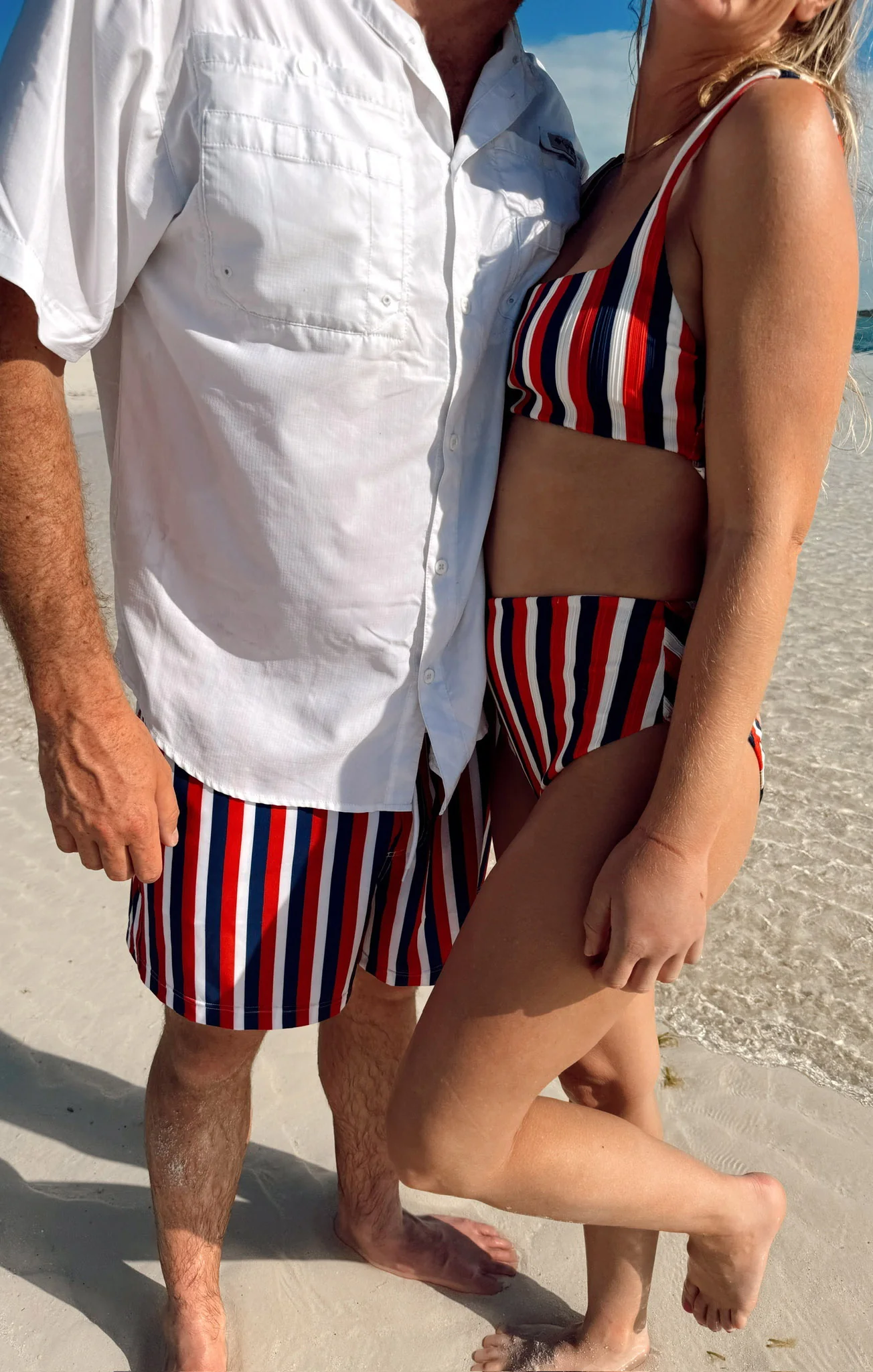 Man Mu Trunks ~ Americana Stripe - Image 4