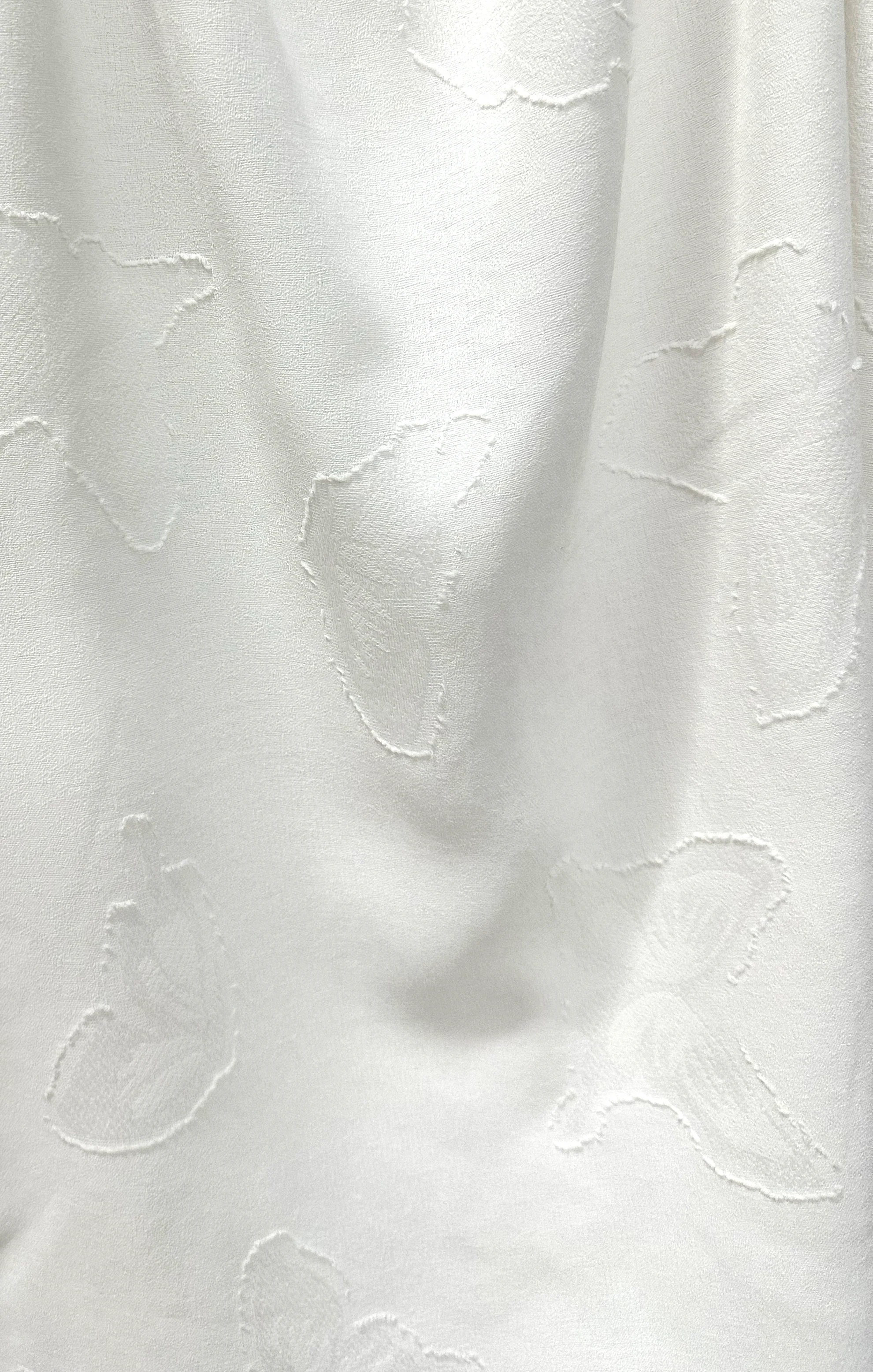 Marianna Mini Dress ~ White Clip Butterfly - Image 8