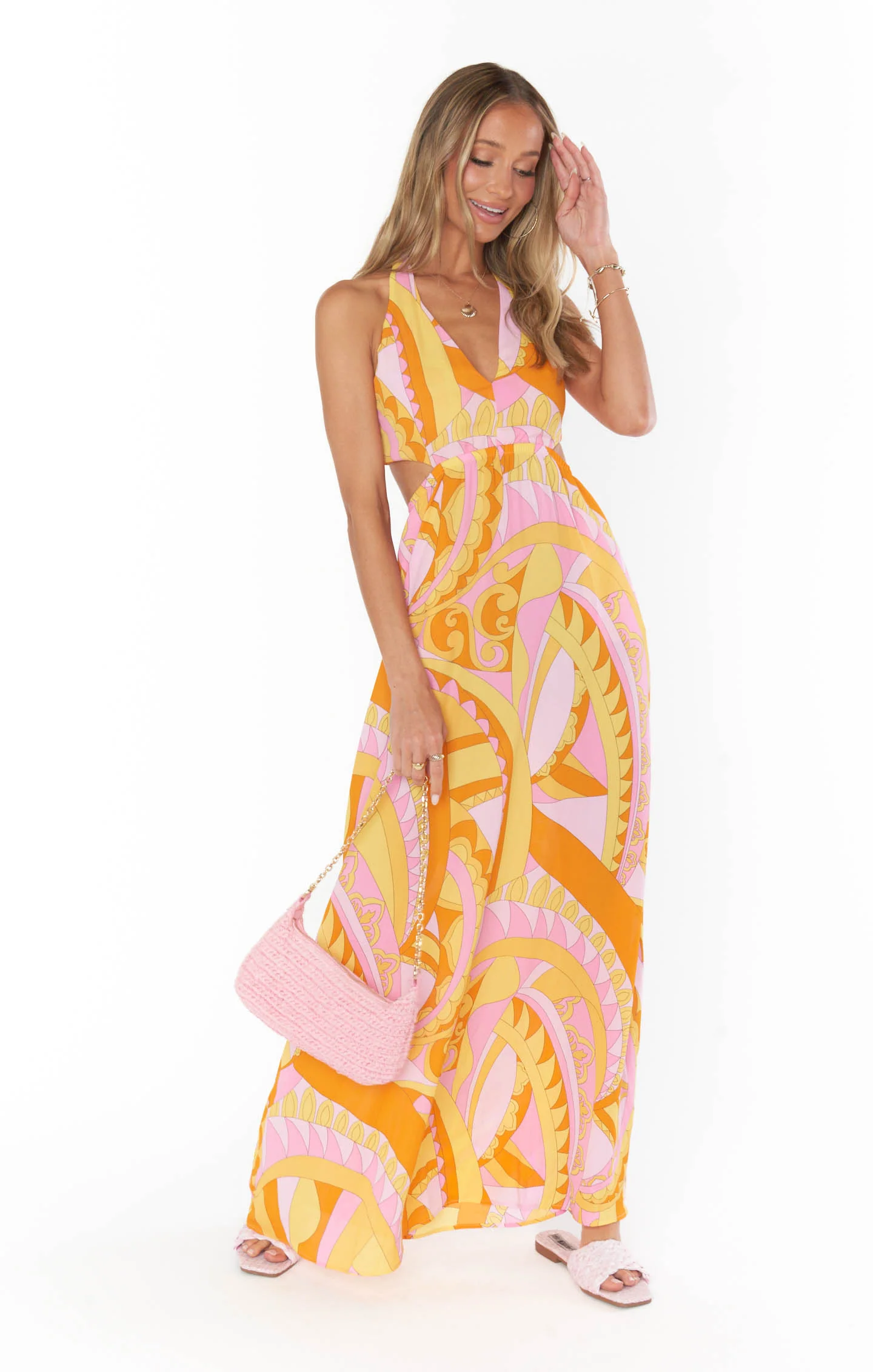 Marisol Maxi Dress ~ Caribbean Cocktail - Image 3