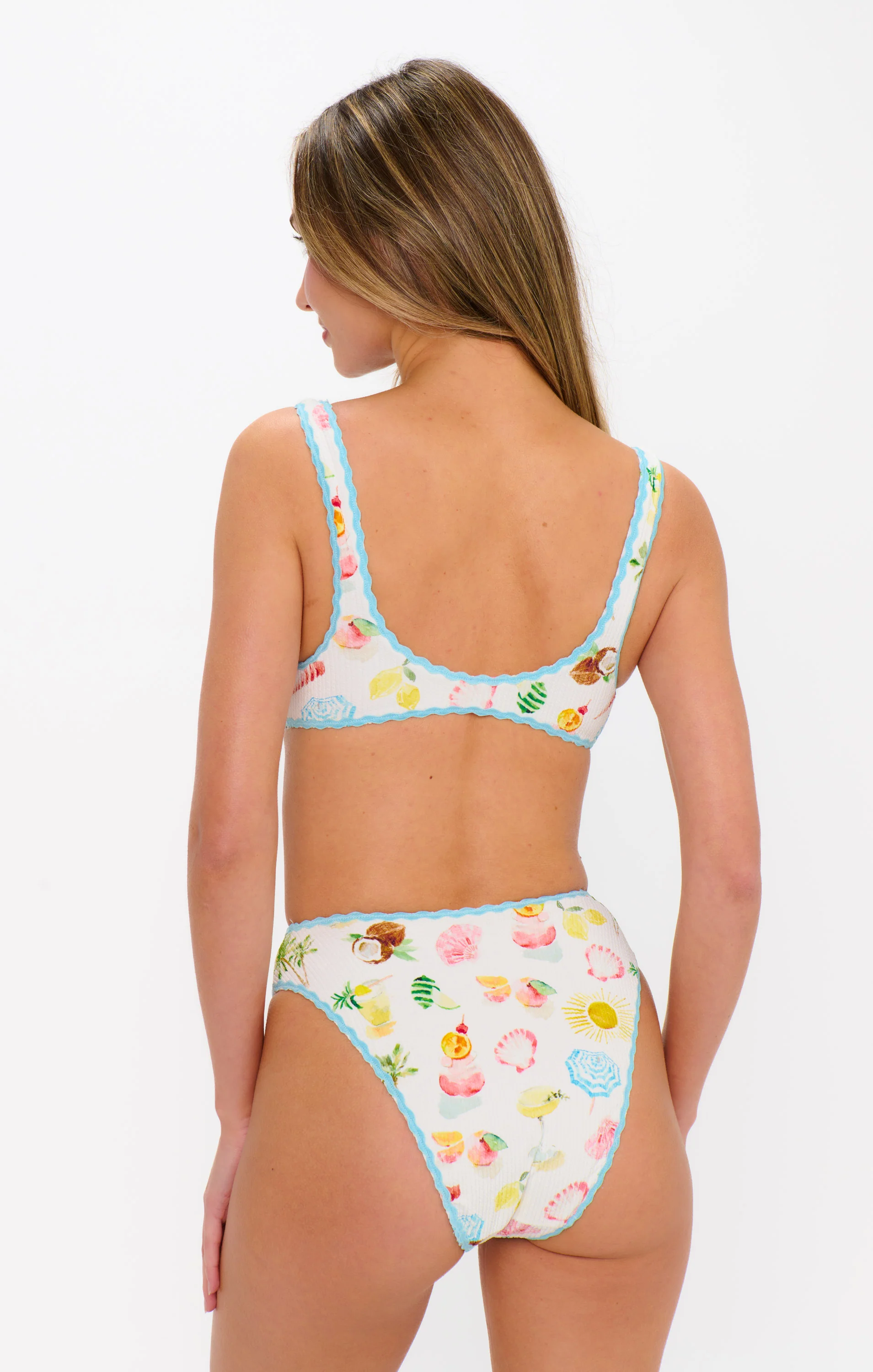 Maritime Top ~ Seaside Treasures Scallop - Image 5