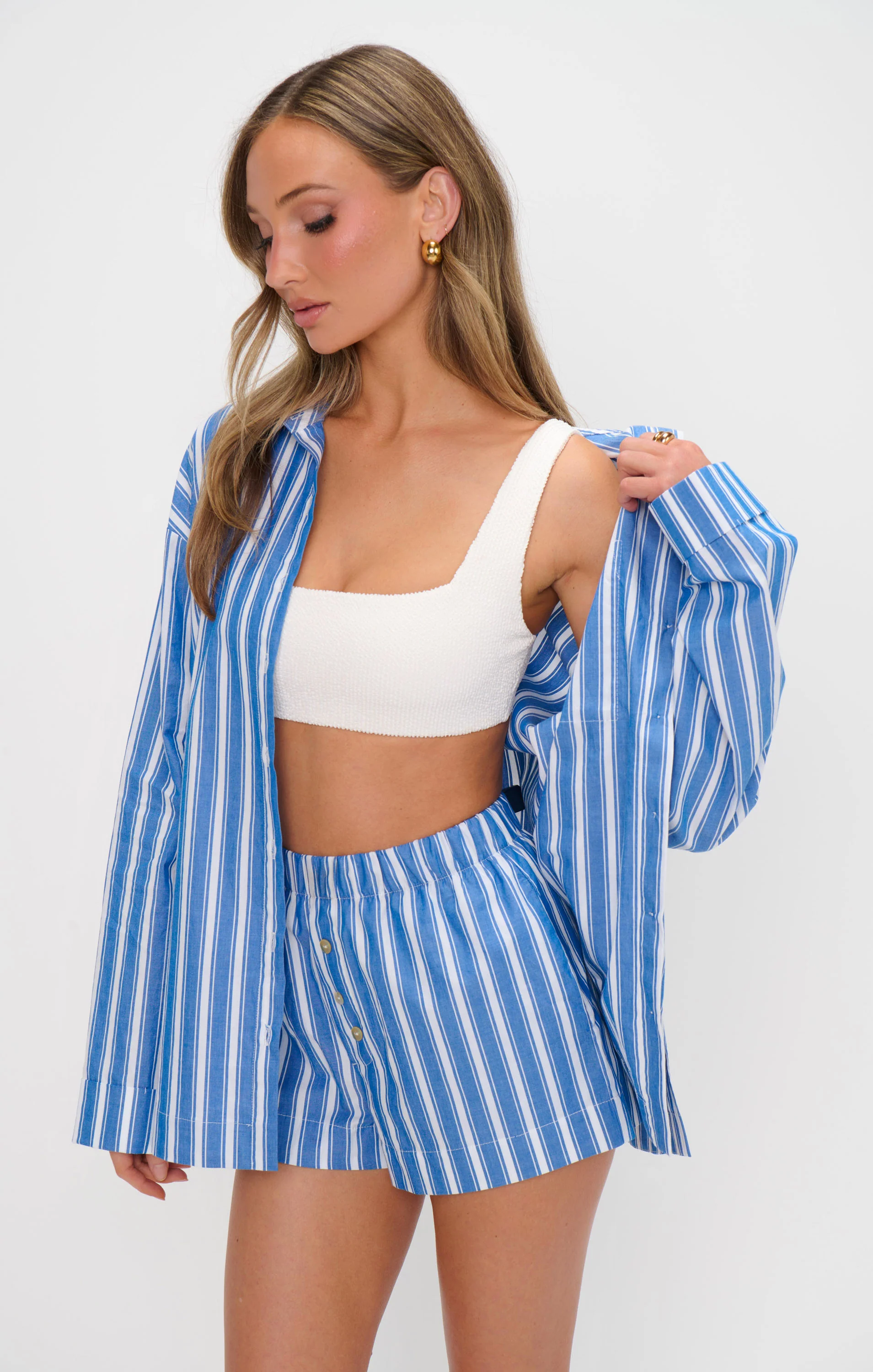 Max Boxer Shorts ~ Coastal Blue Stripe - Image 4