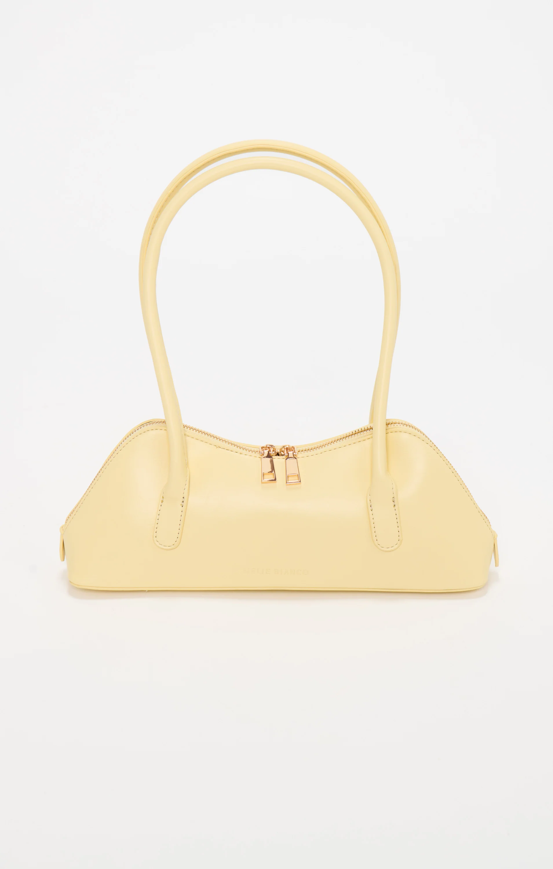 Melie Bianco Dakota Shoulder Bag ~ Pale Yellow - Image 4
