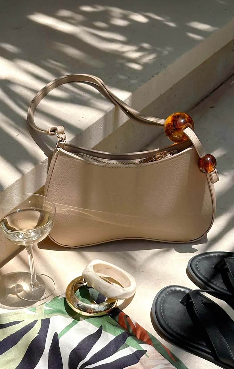 Melie Bianco Pilar Handbag ~ Tan - Image 2