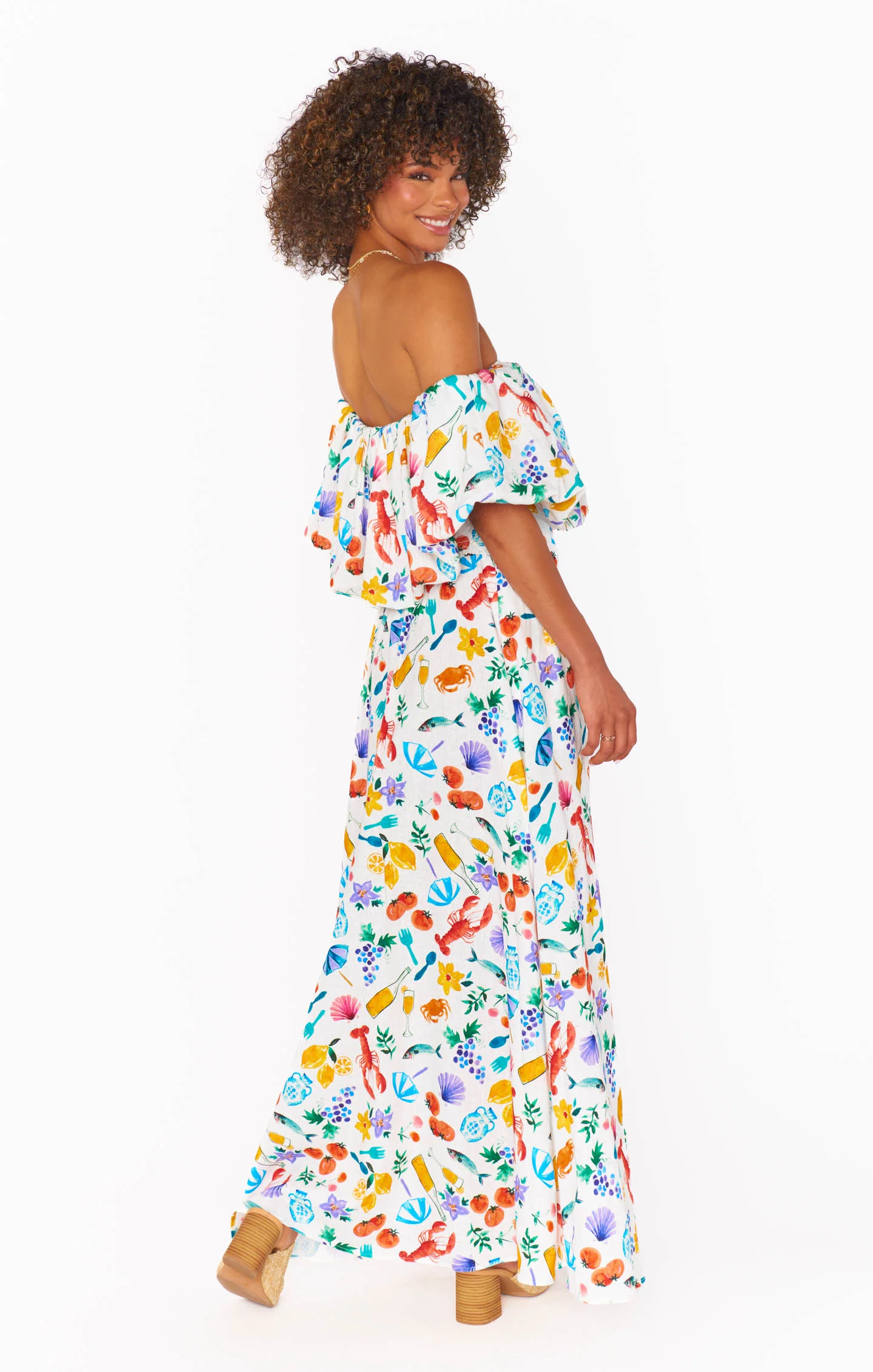Melody Swing Skirt ~ Italian Picnic Linen - Image 4