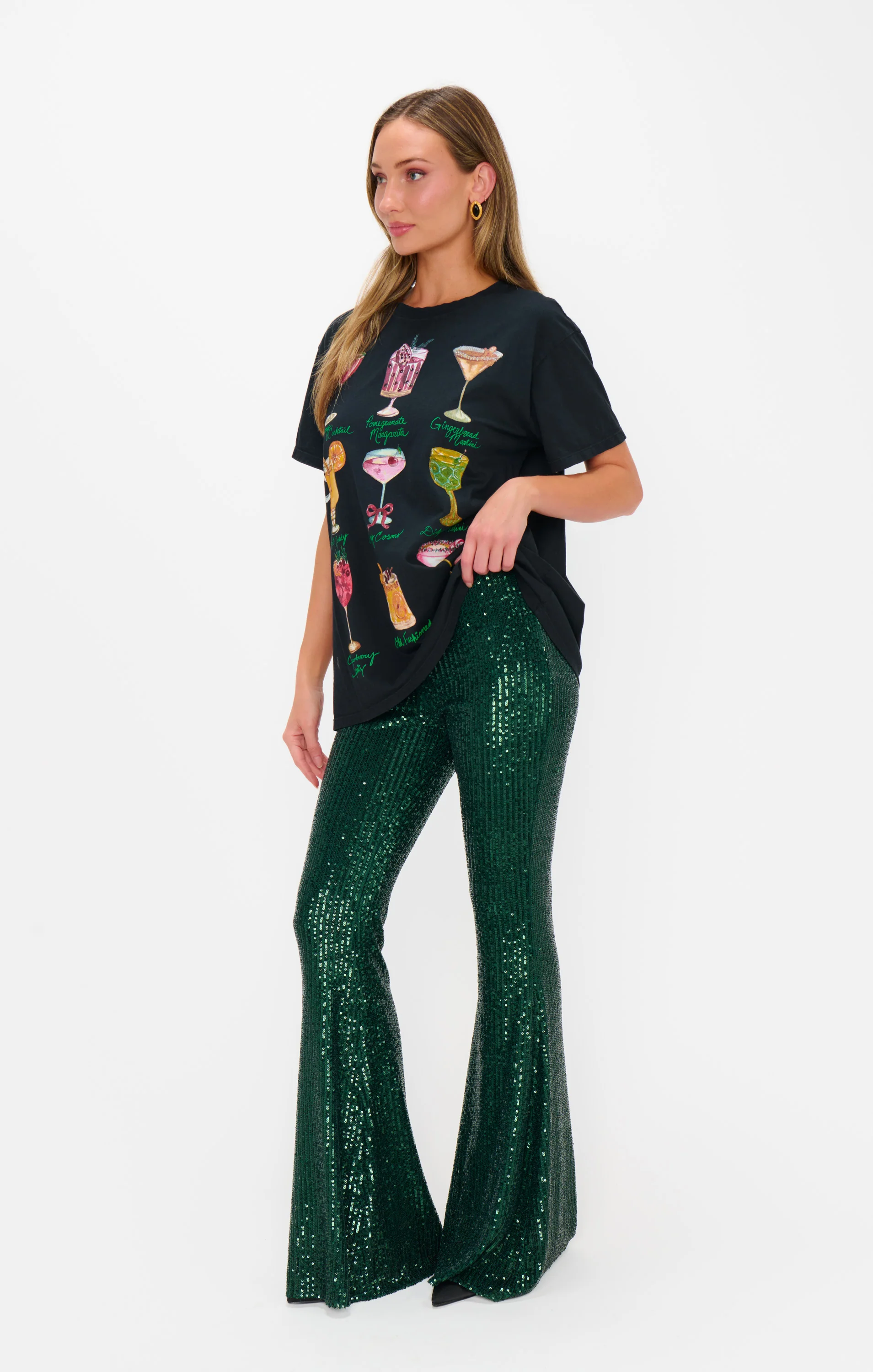 Mercury Bells ~ Emerald Sequins - Image 3