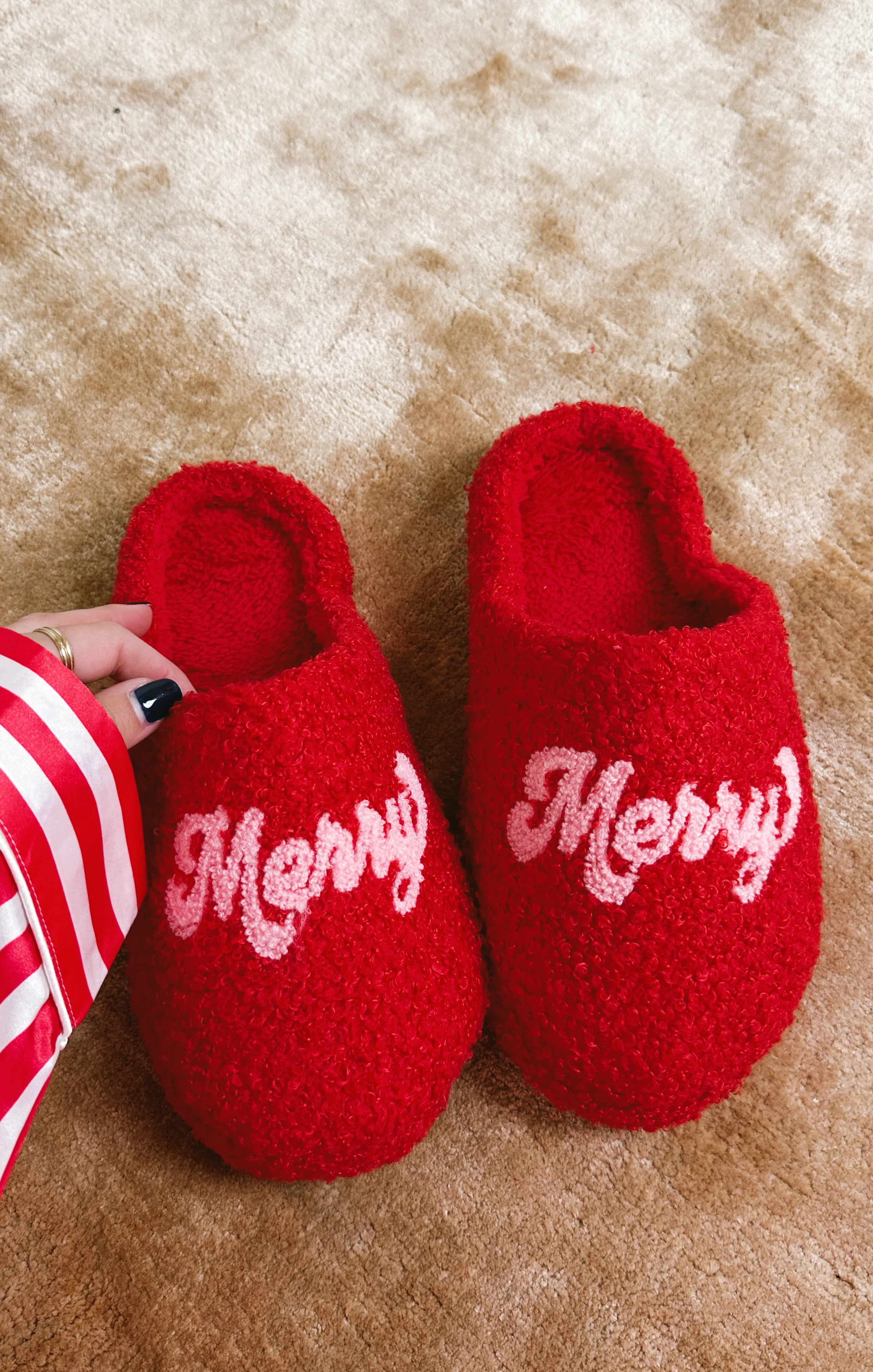 Merry Slippers ~ Red - Image 6