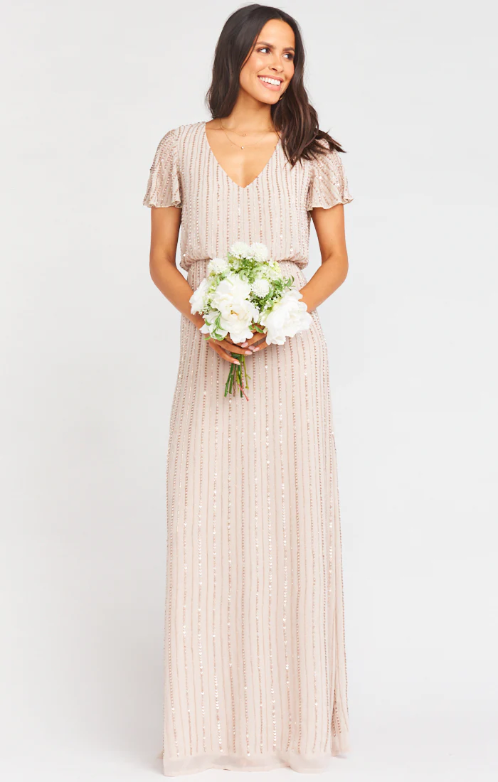 Michelle Flutter Maxi Dress - Image 2