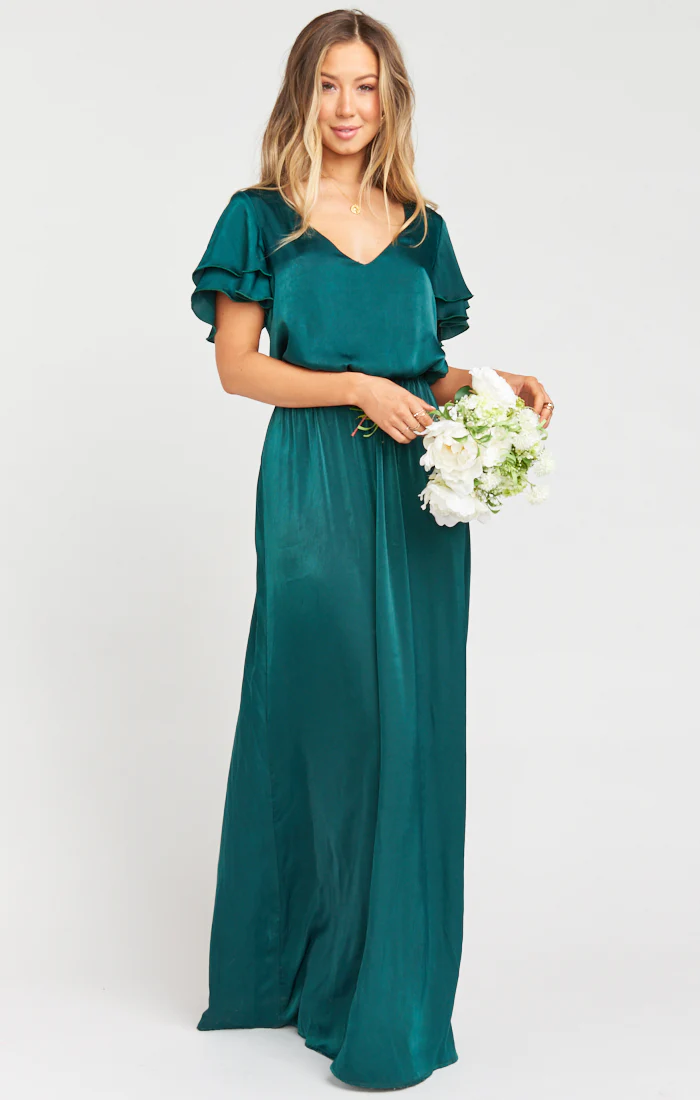 Michelle Flutter Maxi Dress - Image 3