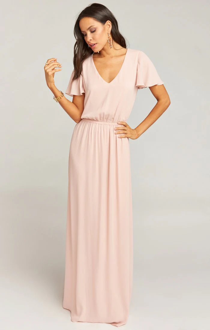 Michelle Flutter Maxi Dress - Image 4