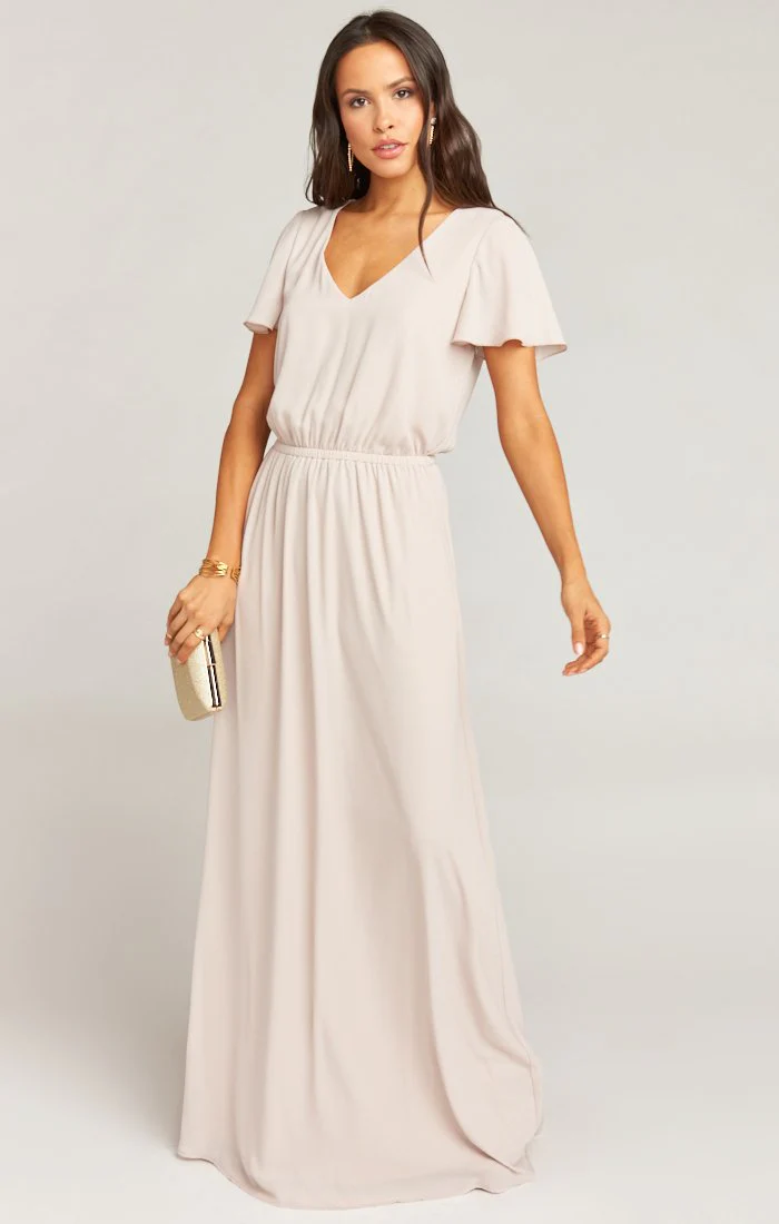 Michelle Flutter Maxi Dress - Image 5