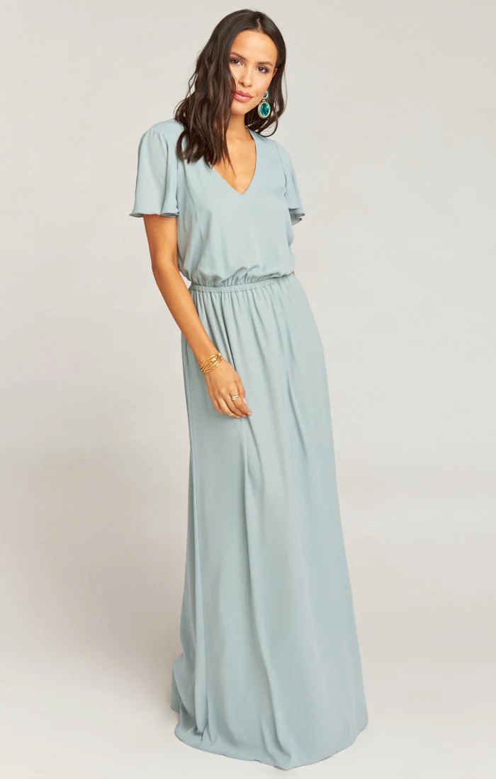 Michelle Flutter Maxi Dress - Image 6