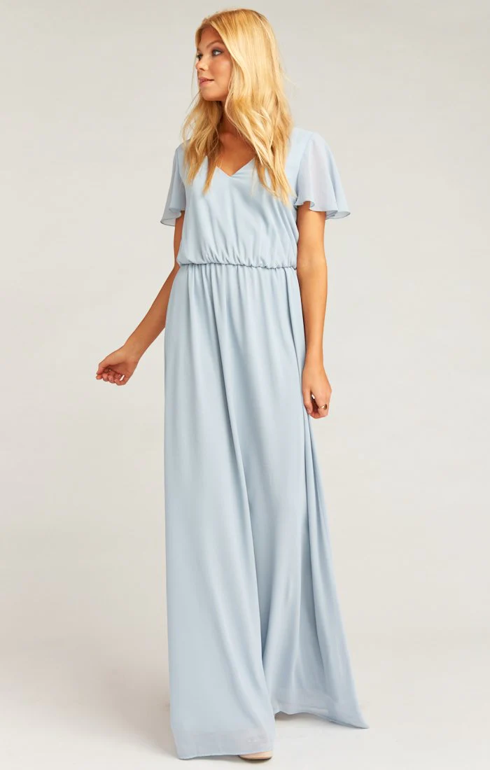 Michelle Flutter Maxi Dress - Image 7