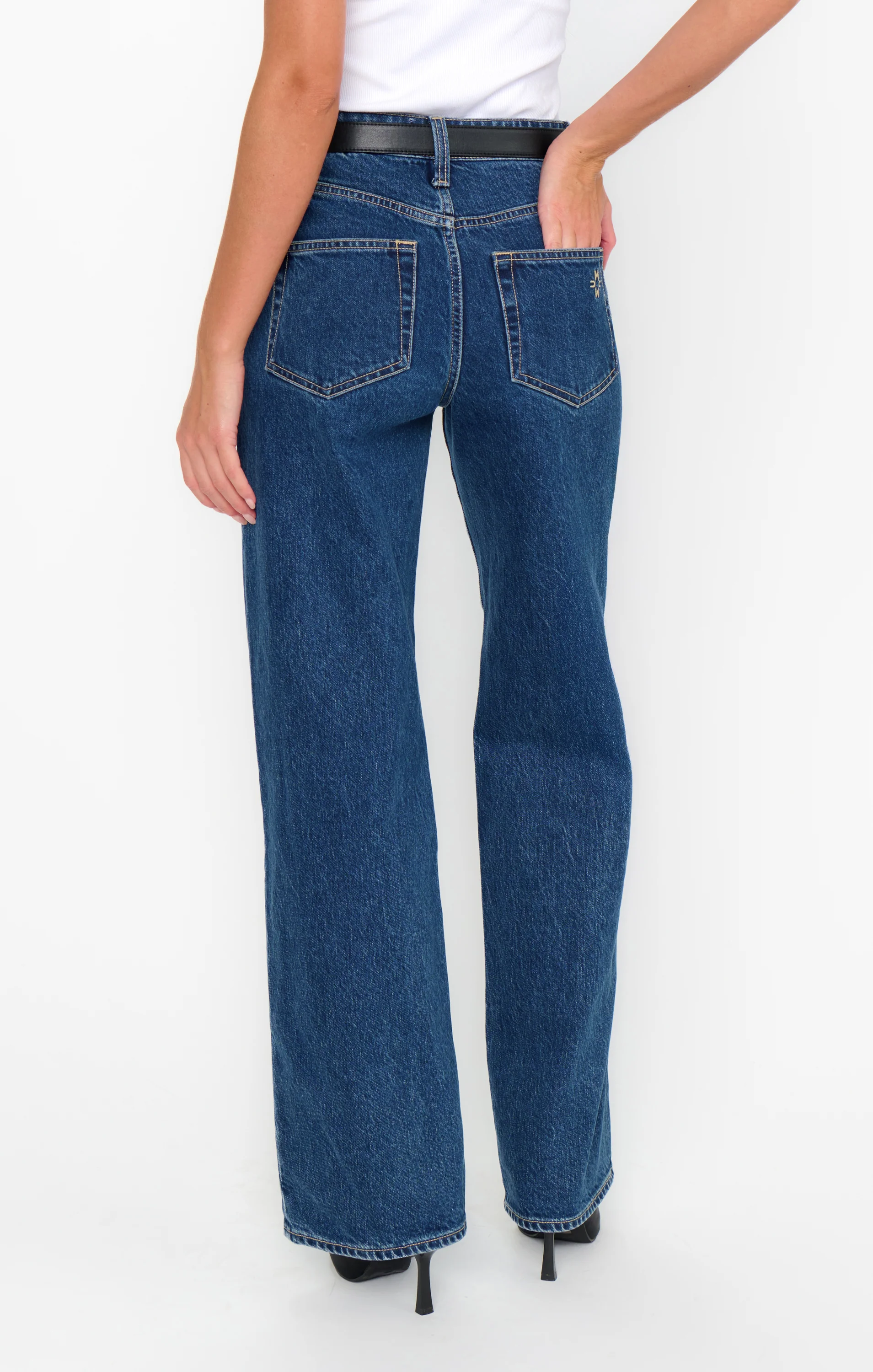 Midland Wideleg Jeans ~ Deep Well Indigo - Image 6