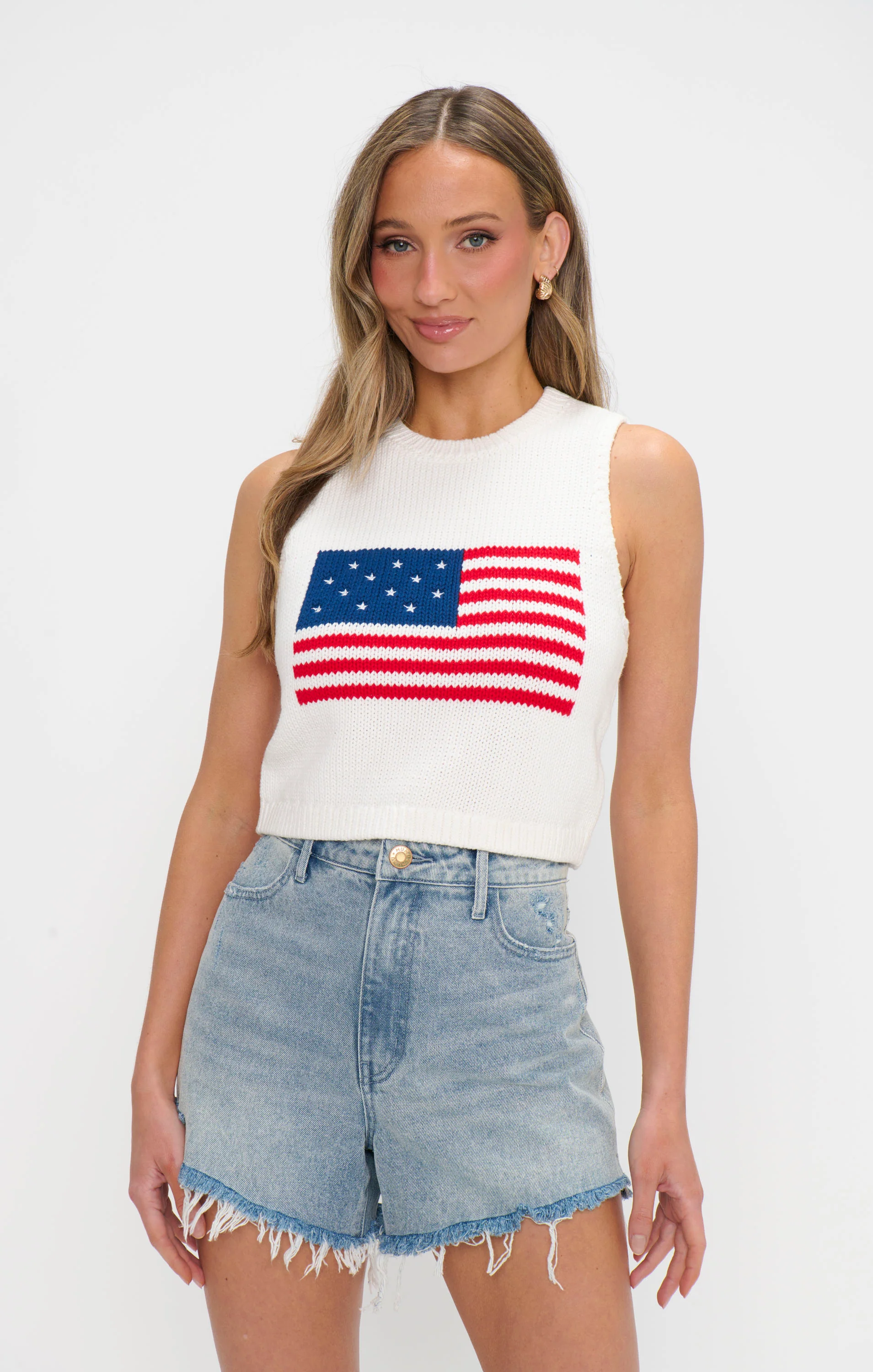 Milo Tank ~ Flag Knit - Image 7
