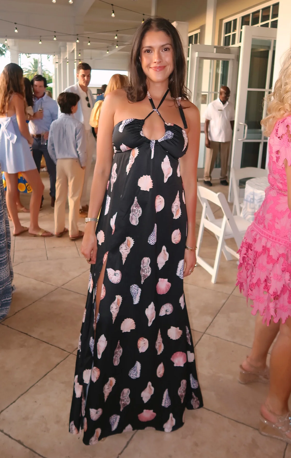 Milos Maxi Dress ~ Black Shell Luxe Satin - Image 13
