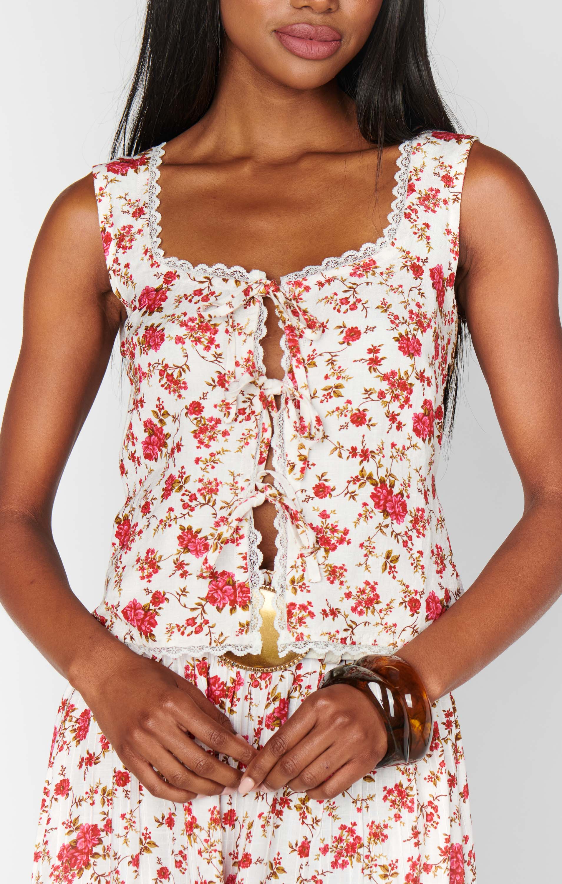 Mimi Top ~ Southern Roses - Image 3