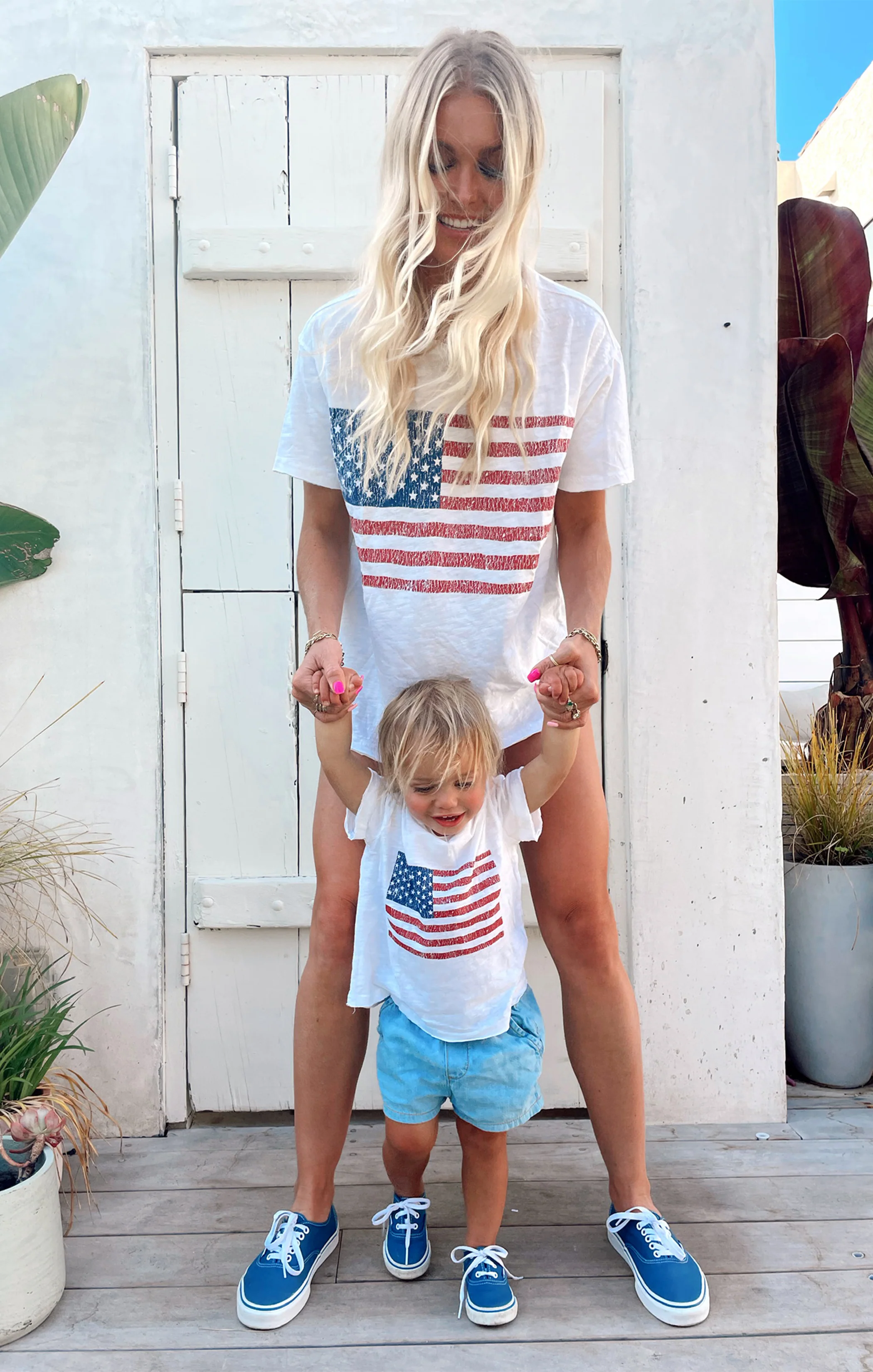 Mini Cooper Tee ~ American Flag Graphic - Image 2