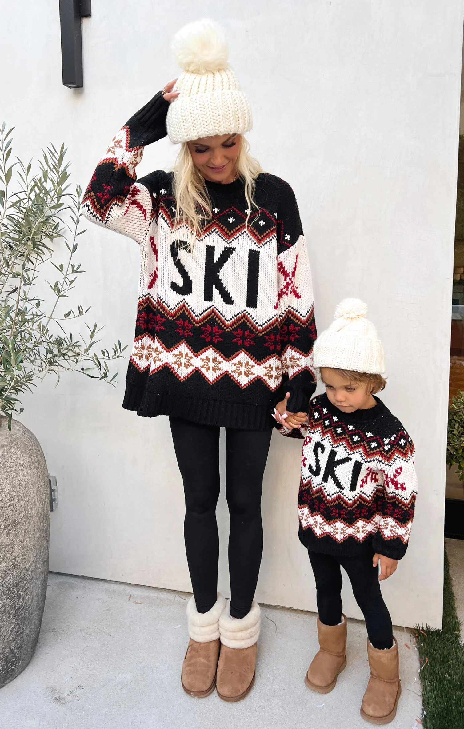 Mini Ski In Sweater ~ Ski Knit - Image 2