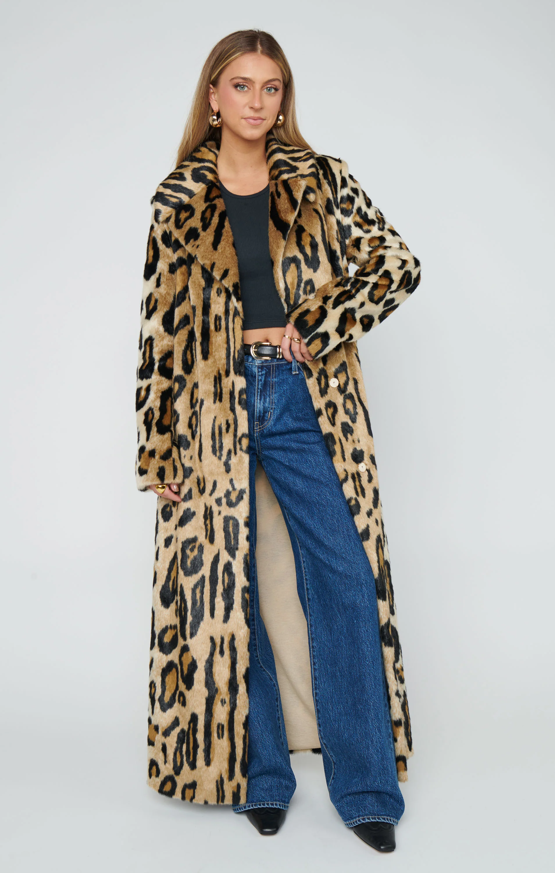 Miss Cindy Overcoat ~ Feline Faux Fur - Image 2