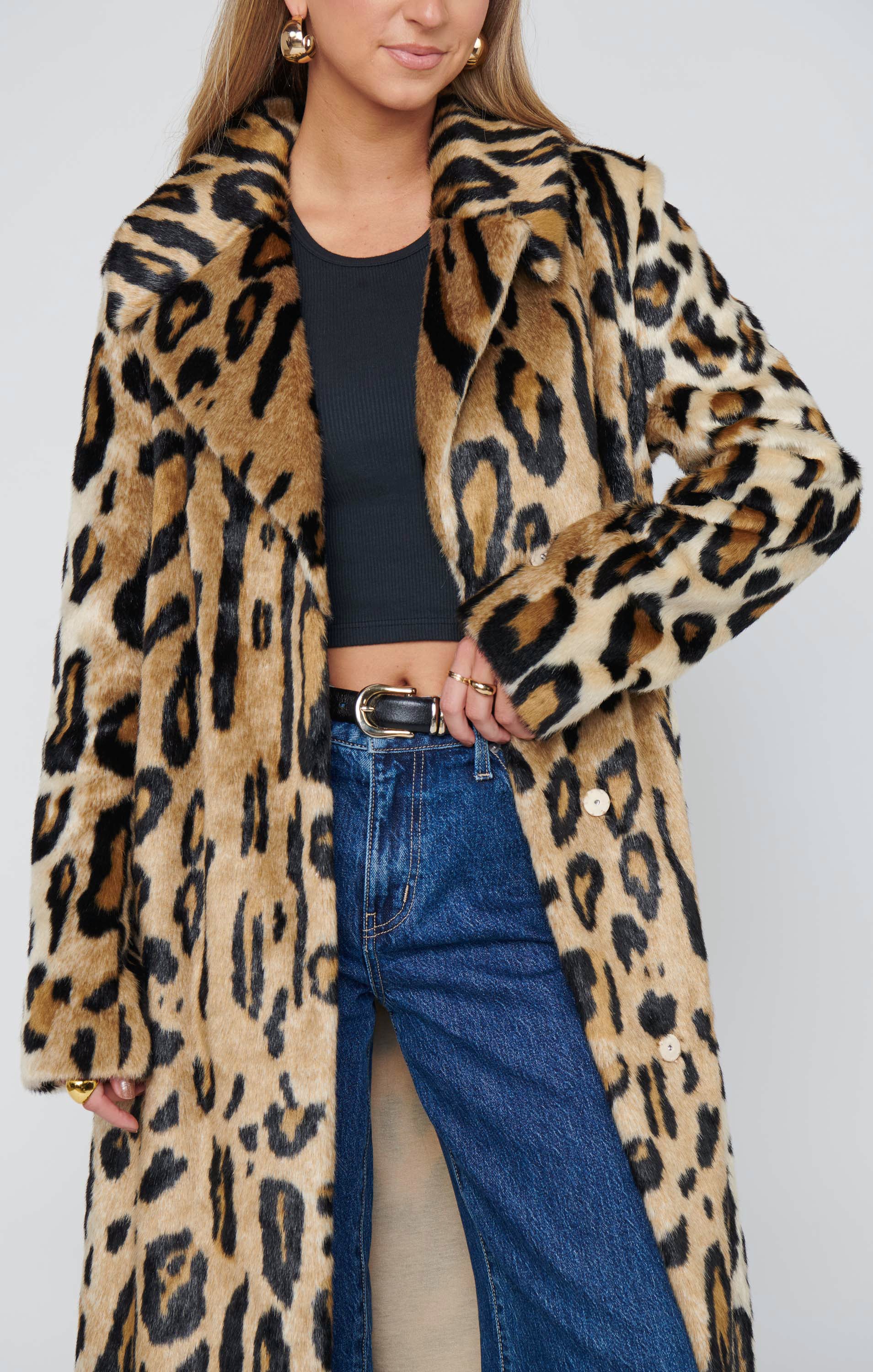 Miss Cindy Overcoat ~ Feline Faux Fur - Image 5