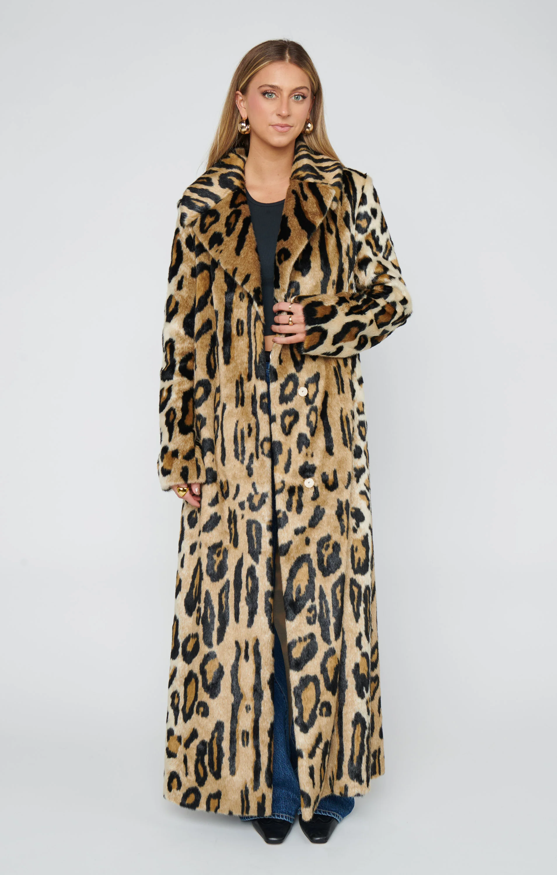 Miss Cindy Overcoat ~ Feline Faux Fur - Image 8