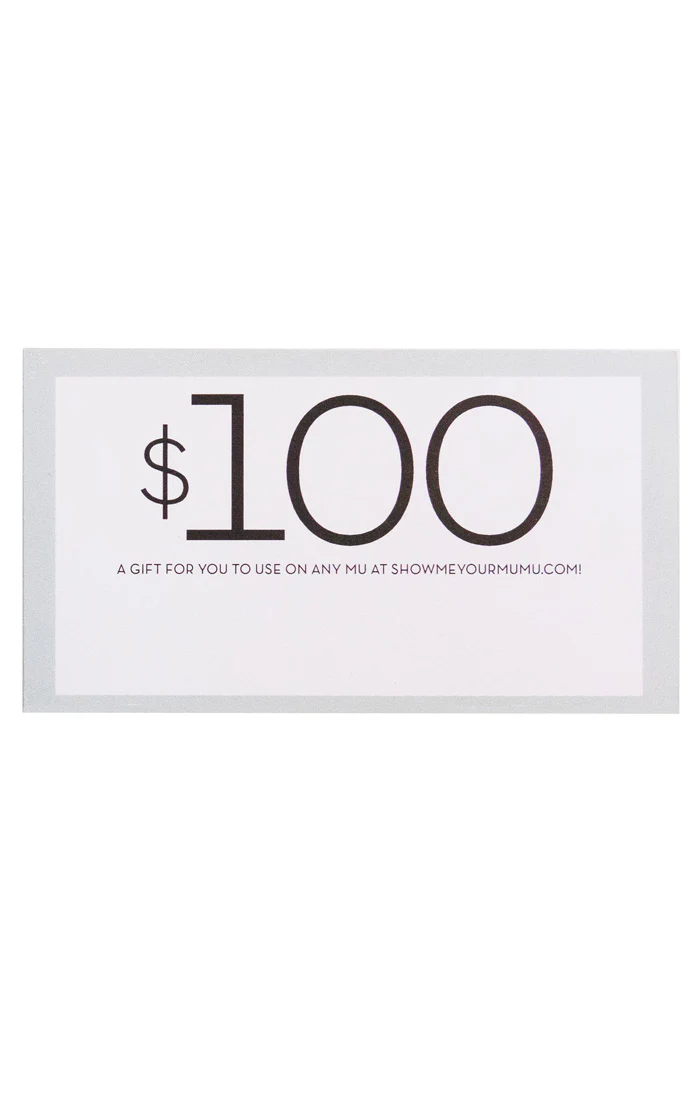 Mumu Gift Card ~ $100 - Image 2