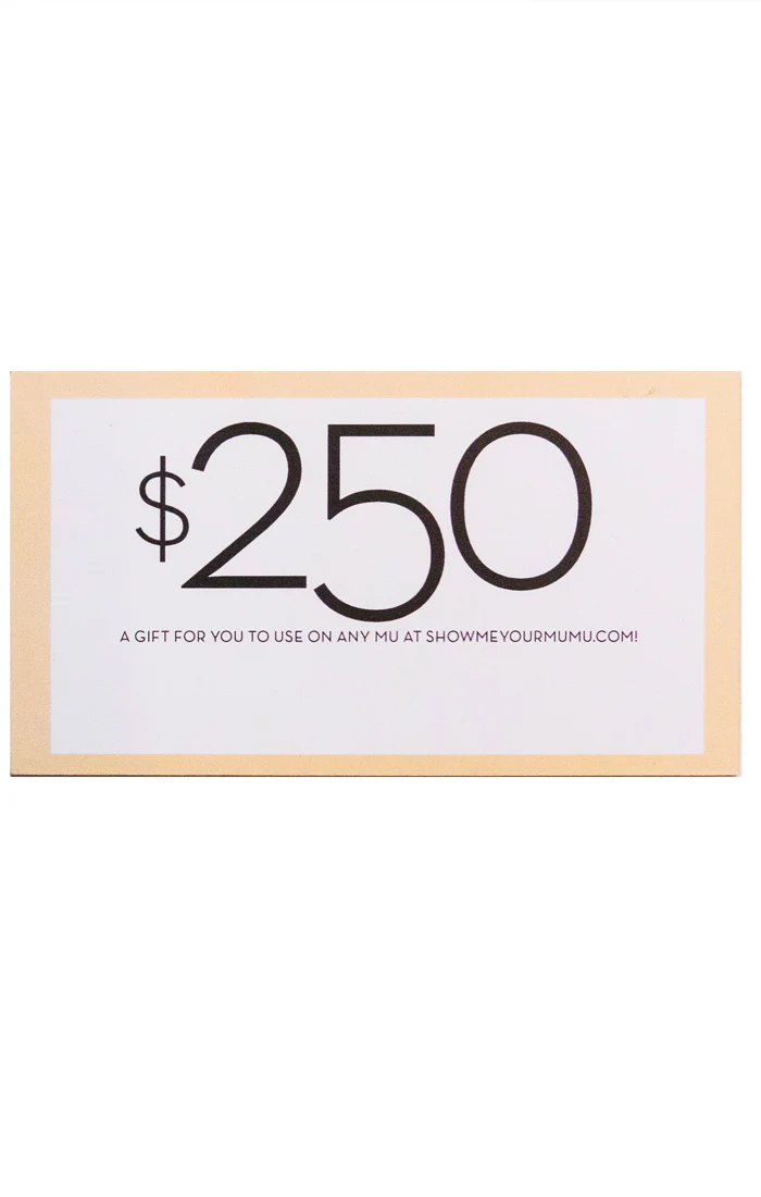 Mumu Gift Card ~ $250 - Image 3