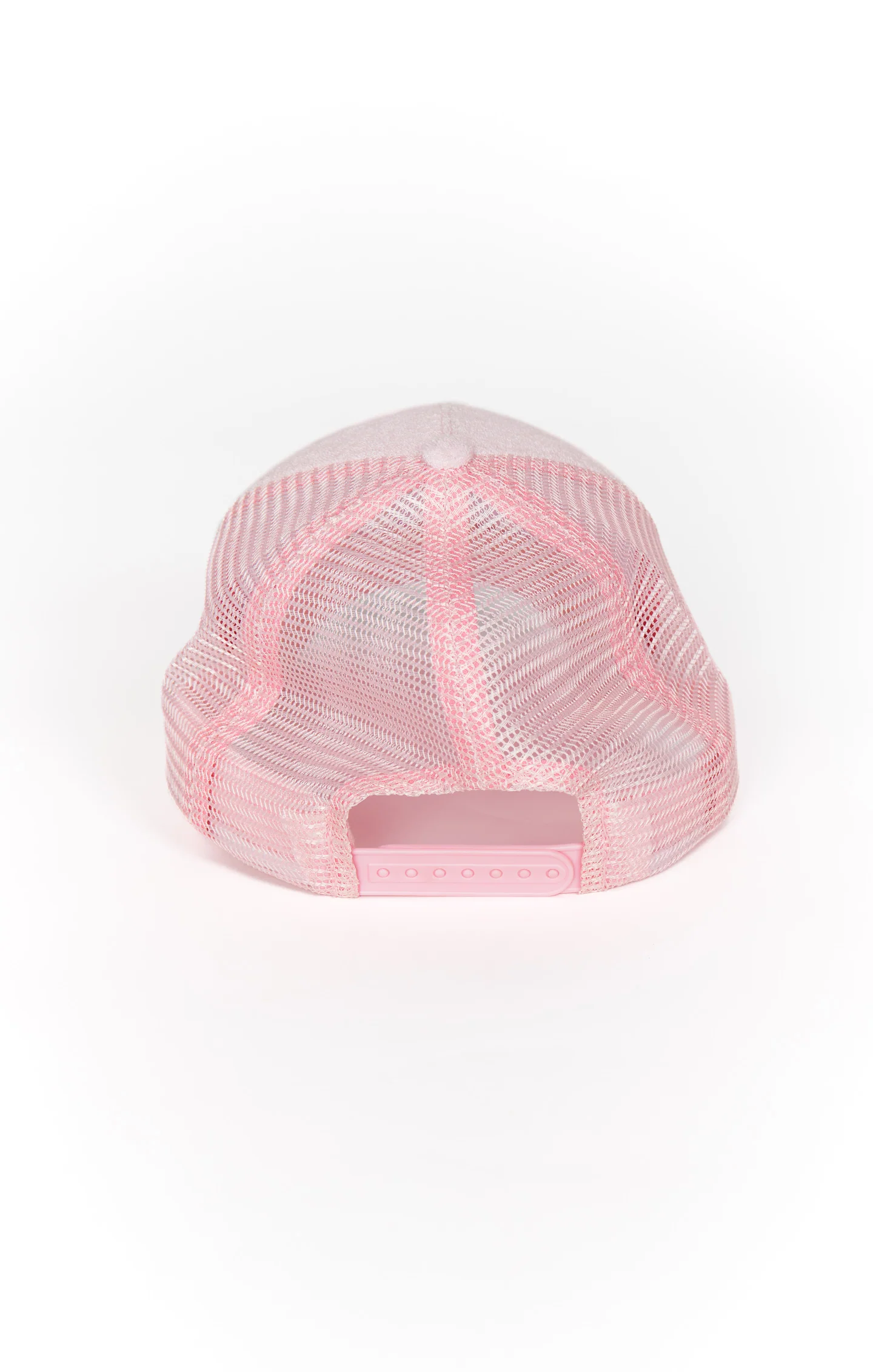 MUMU Terry Trucker Hat ~ Bubblegum Pink - Image 7