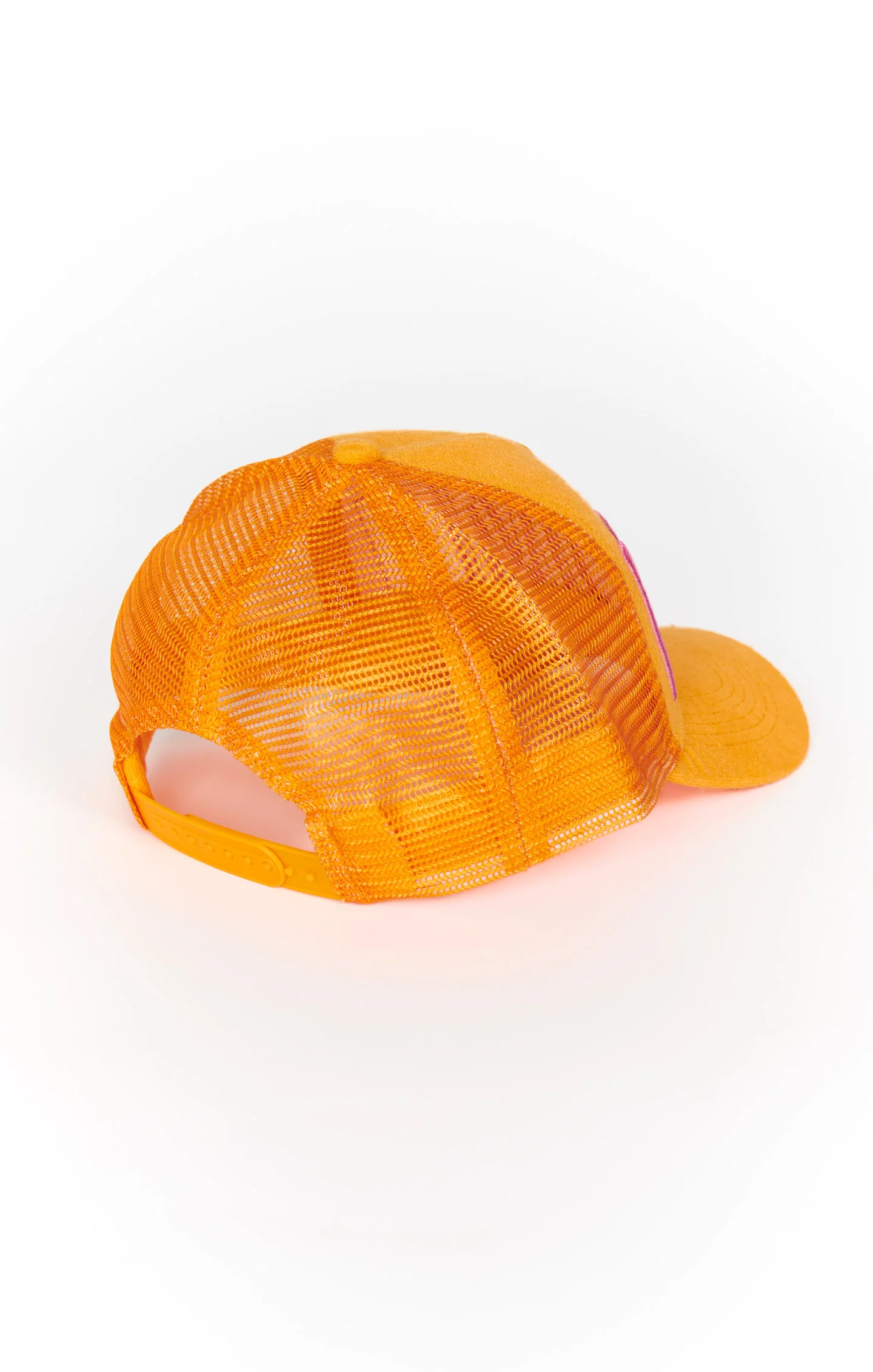 MUMU Terry Trucker Hat ~ Tangerine - Image 13