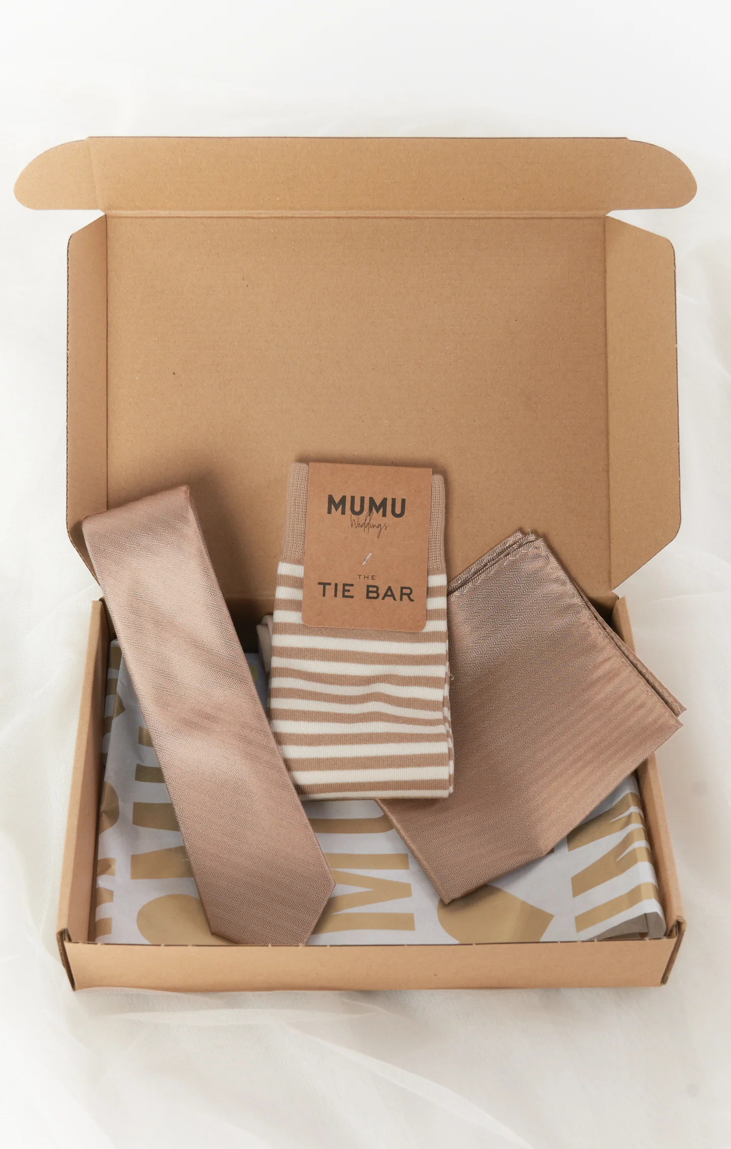 Mumu Weddings x Tie Bar Gift Box ~ Dune Solid - Image 2