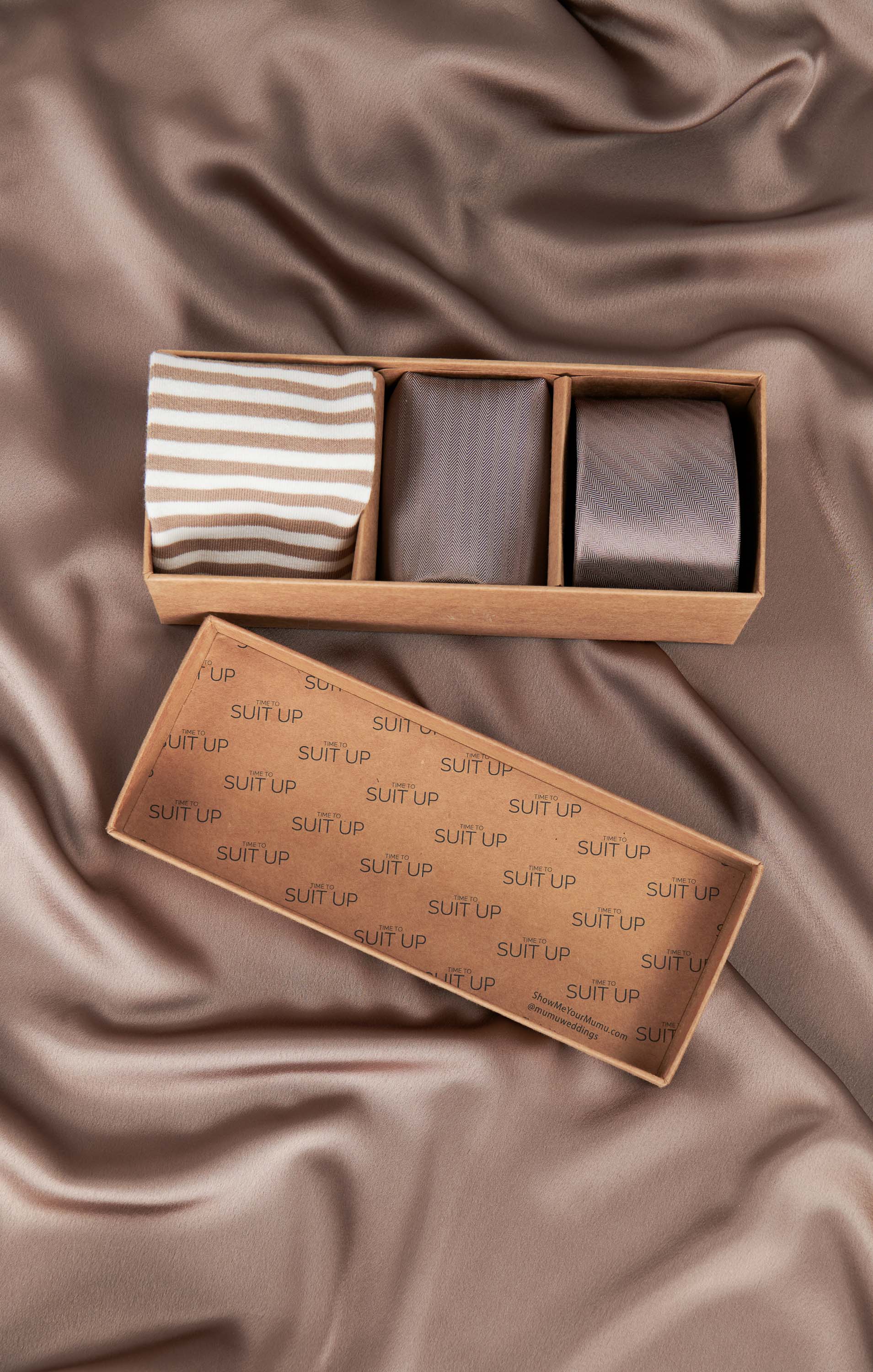 Mumu Weddings x Tie Bar Gift Box ~ Dune Solid - Image 6