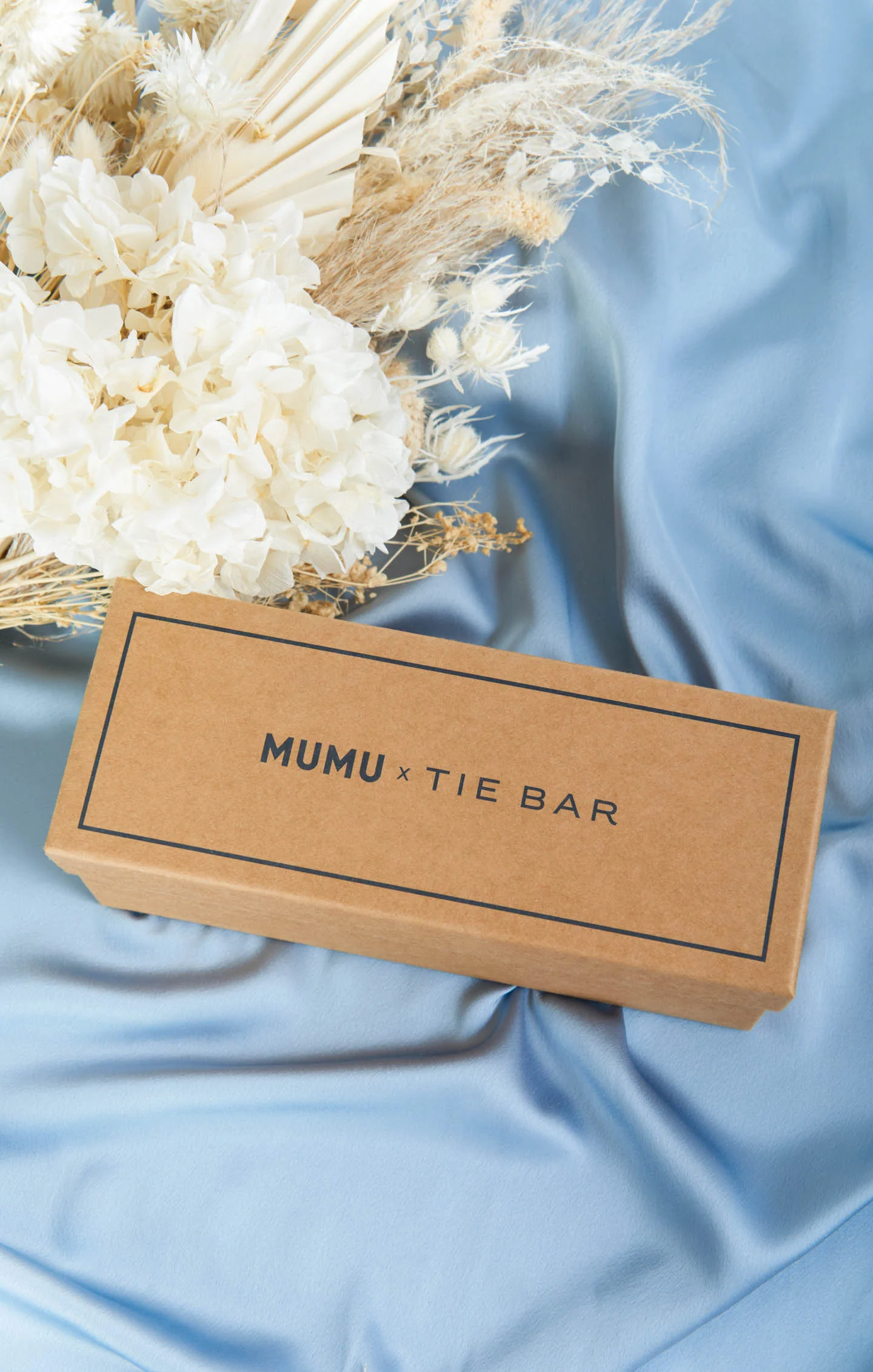 Mumu Weddings x Tie Bar Gift Box ~ Steel Blue Solid - Image 6