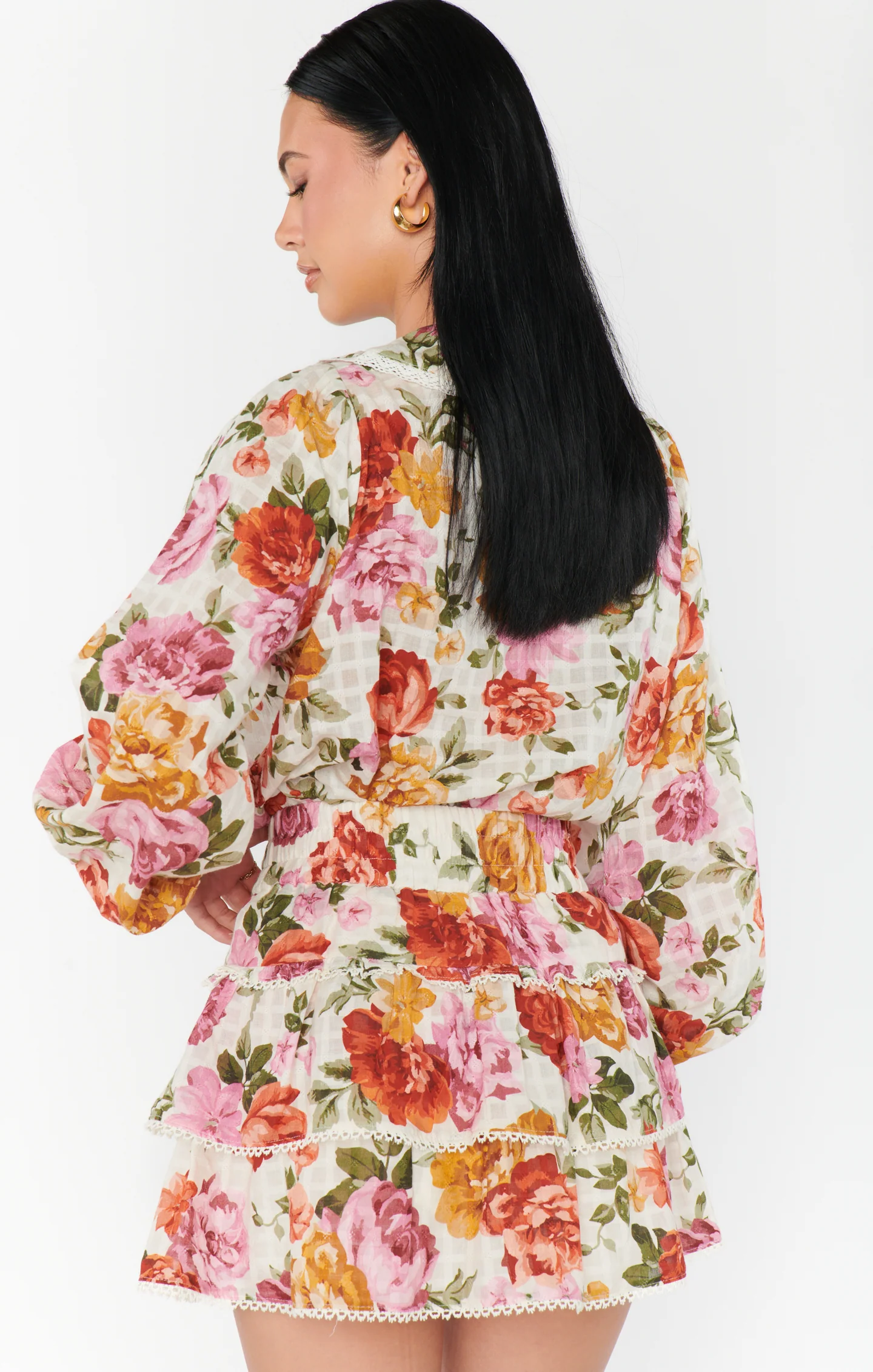 Nat Skort ~ Ivory Hillside Floral - Image 6