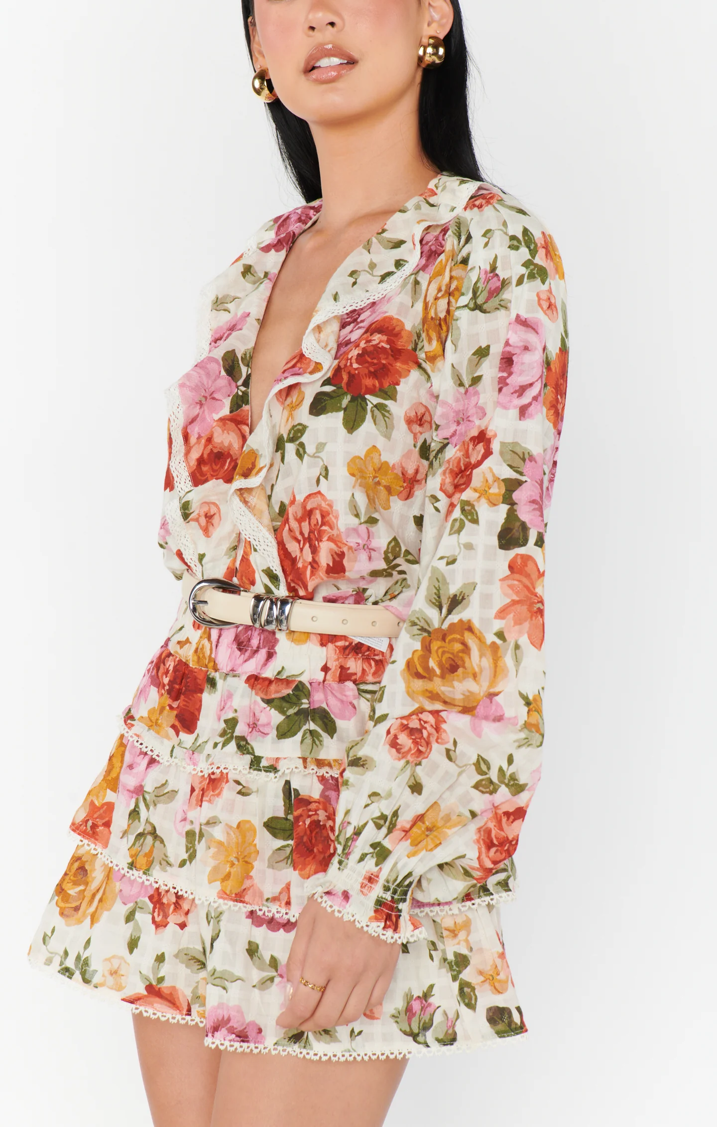 Nat Skort ~ Ivory Hillside Floral - Image 7