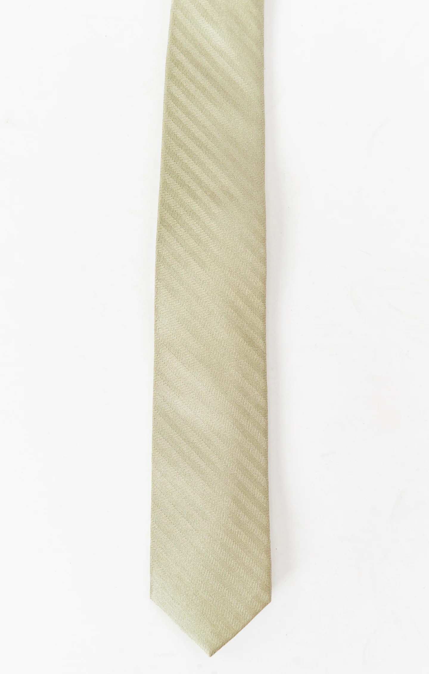 Nico Neck Tie ~ Moss Green Solid - Image 5