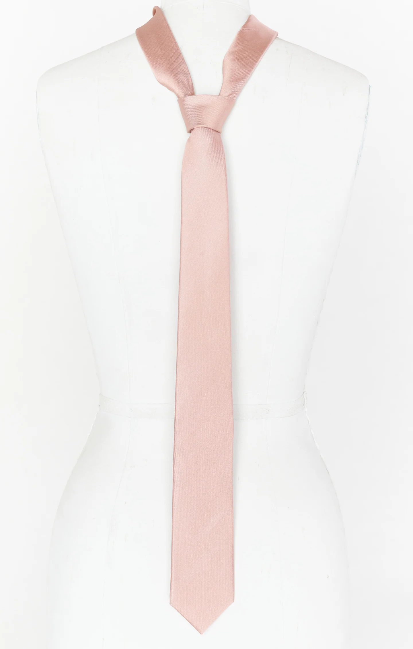 Nico Neck Tie ~ Rose Gold Solid - Image 2