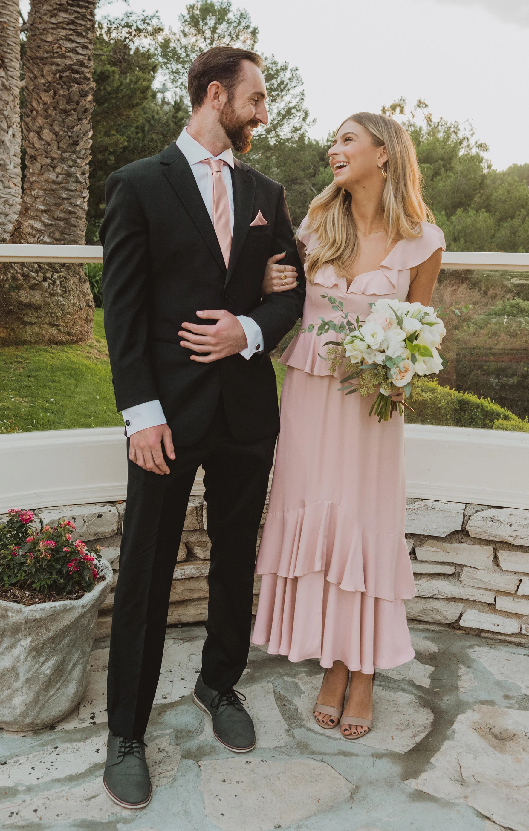 Nico Neck Tie ~ Rose Gold Solid - Image 3