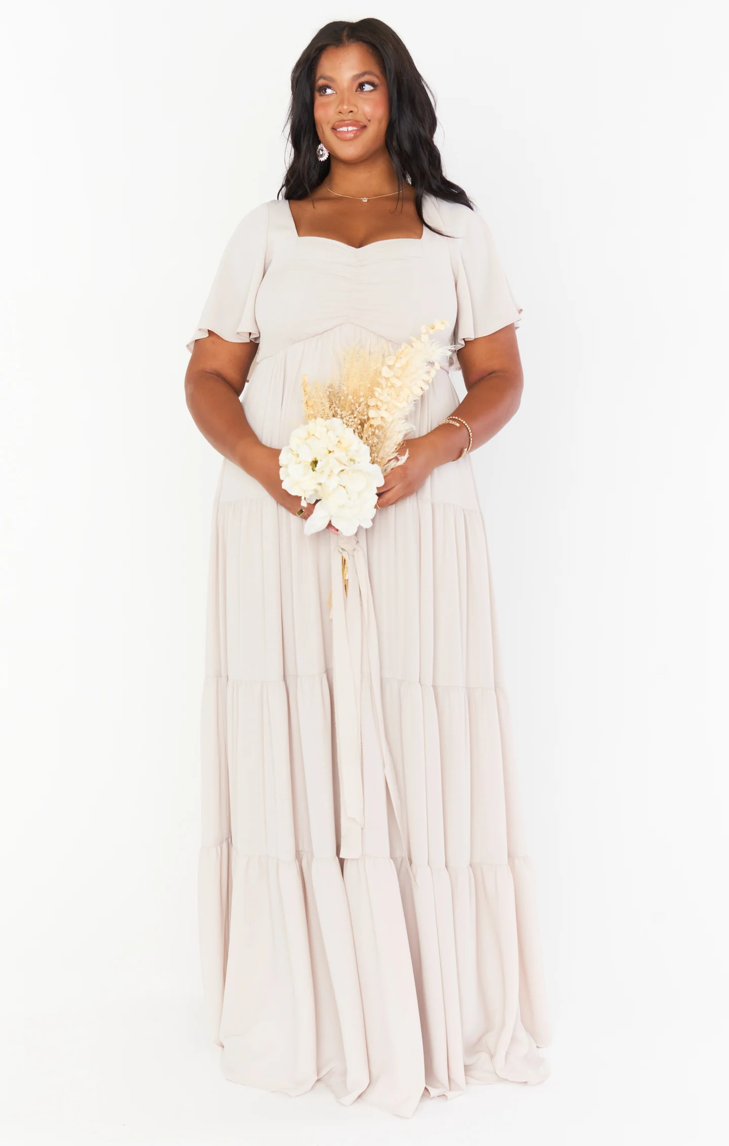 Nicole Maxi Dress ~ Show Me The Ring Crisp - Image 13