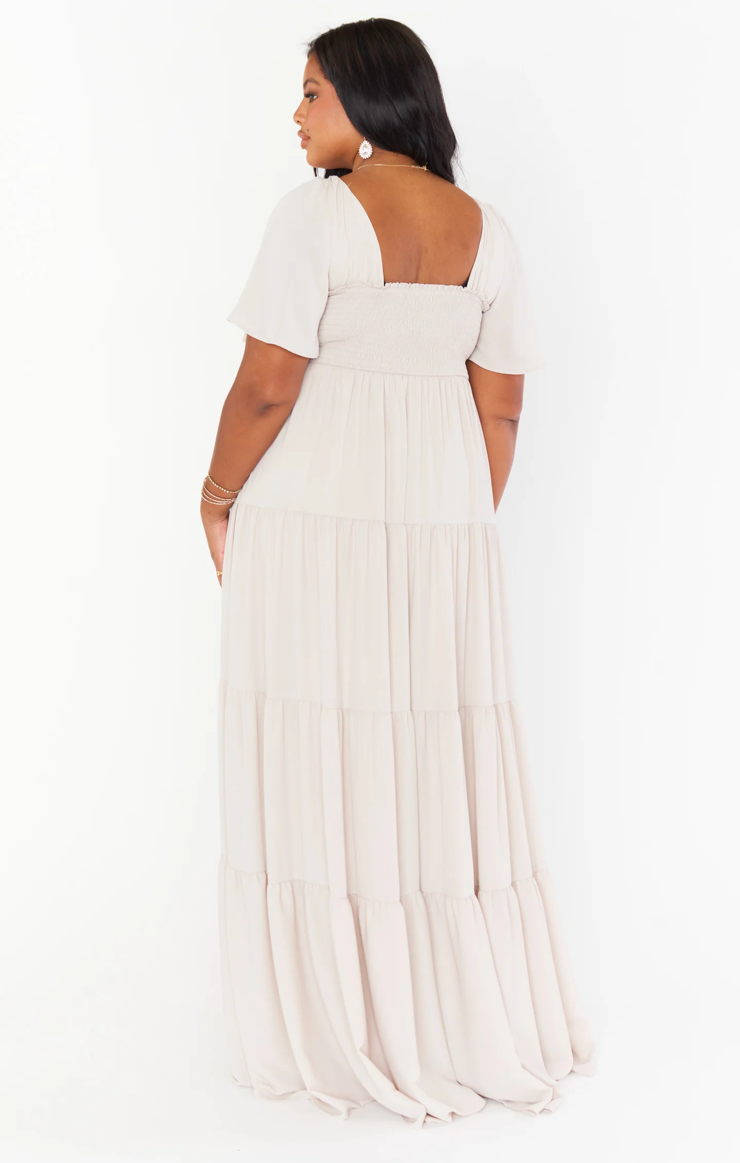 Nicole Maxi Dress ~ Show Me The Ring Crisp - Image 7