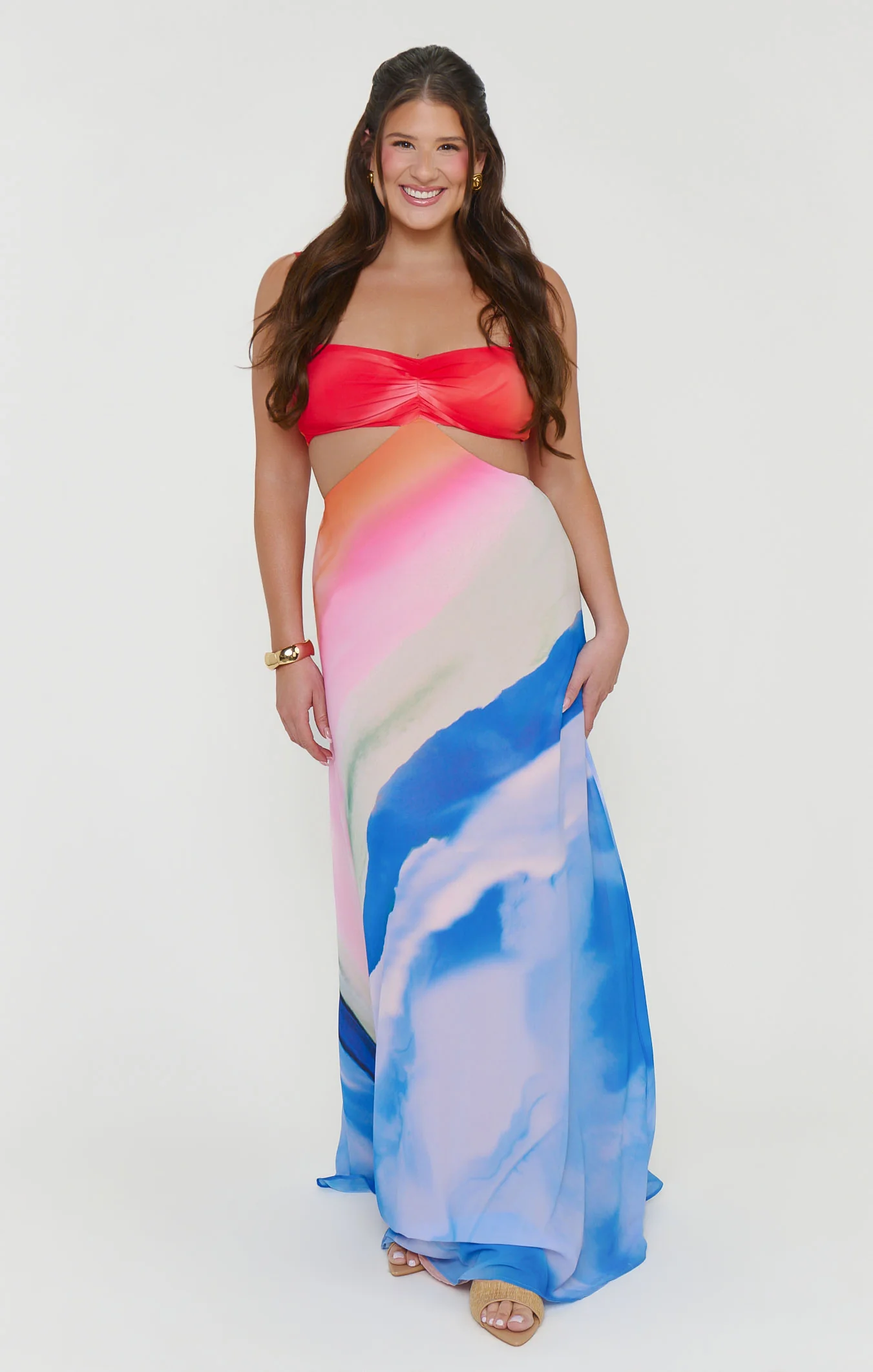 Niki Maxi Dress ~ Sunset - Image 13