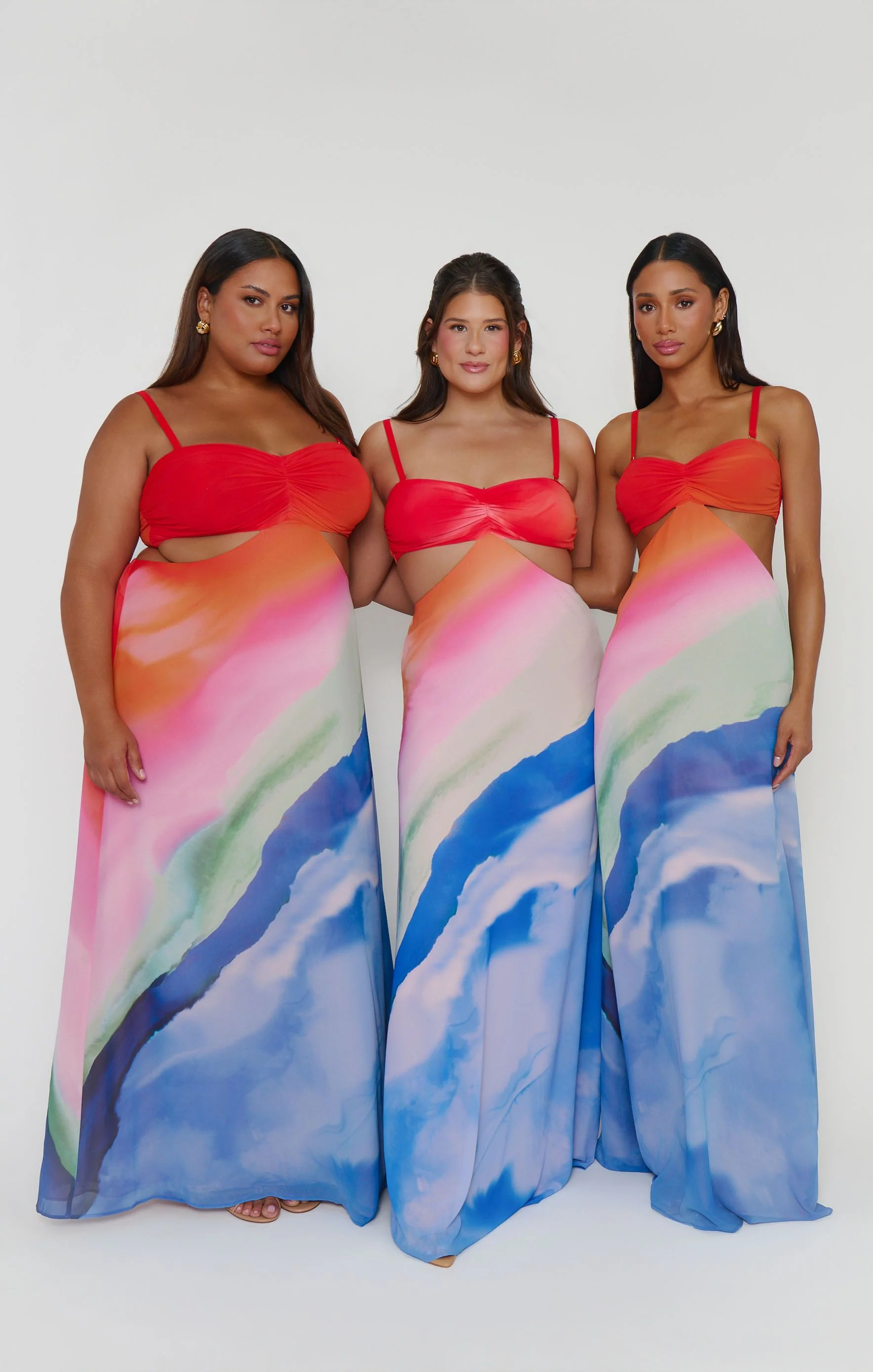 Niki Maxi Dress ~ Sunset - Image 2