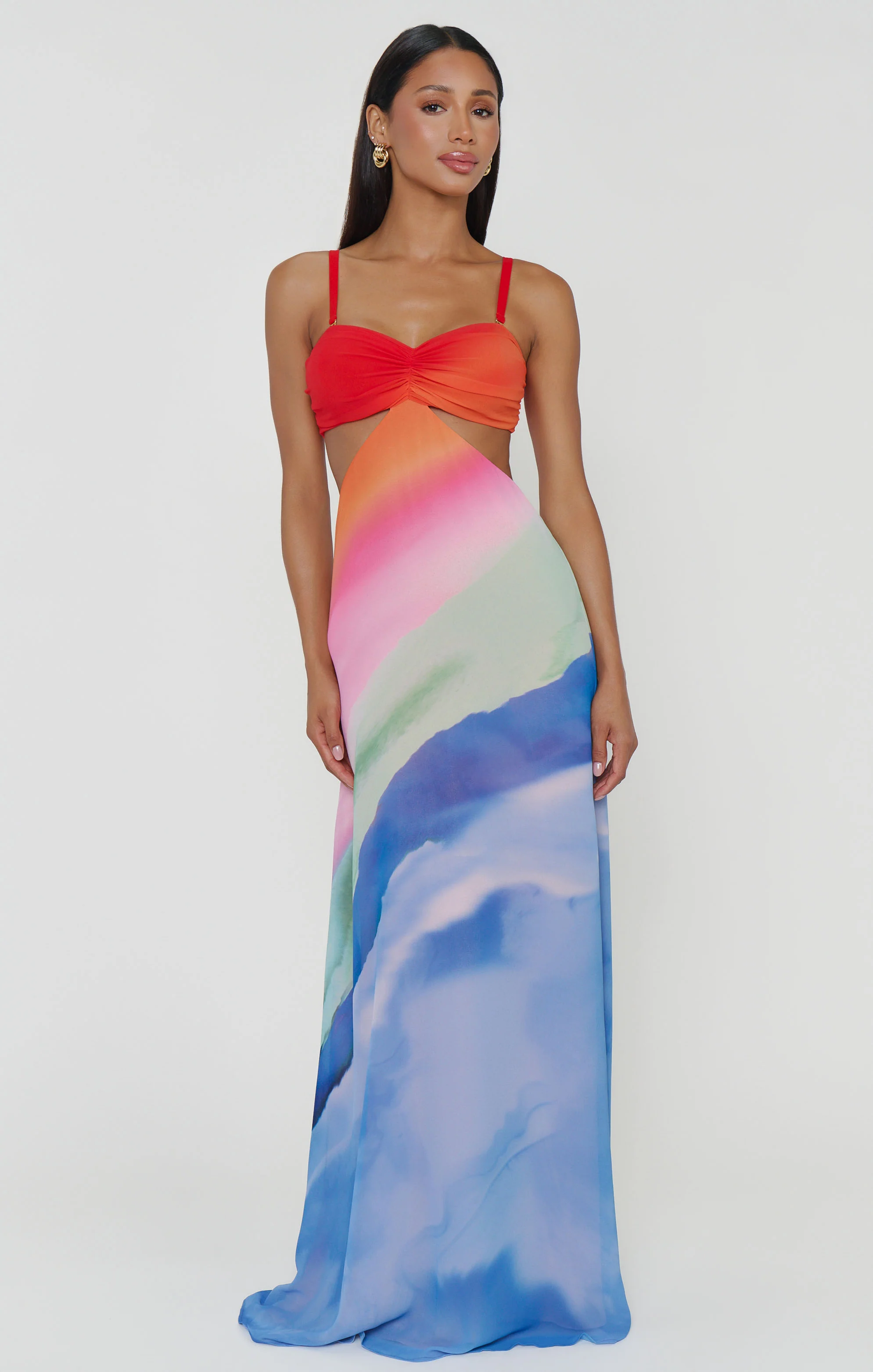 Niki Maxi Dress ~ Sunset - Image 3