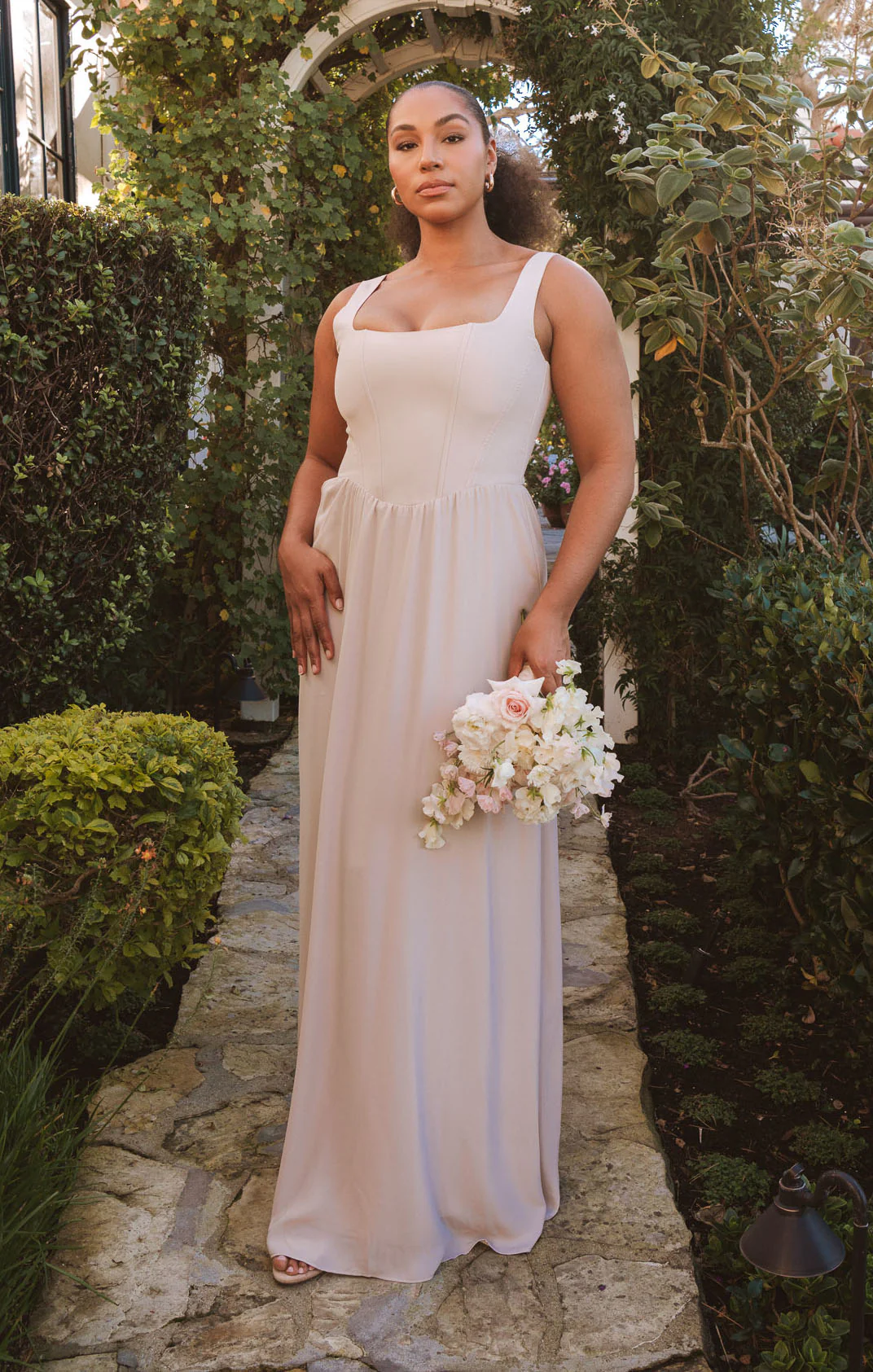 Nina Maxi Dress ~ Show Me the Ring Crisp - Image 3