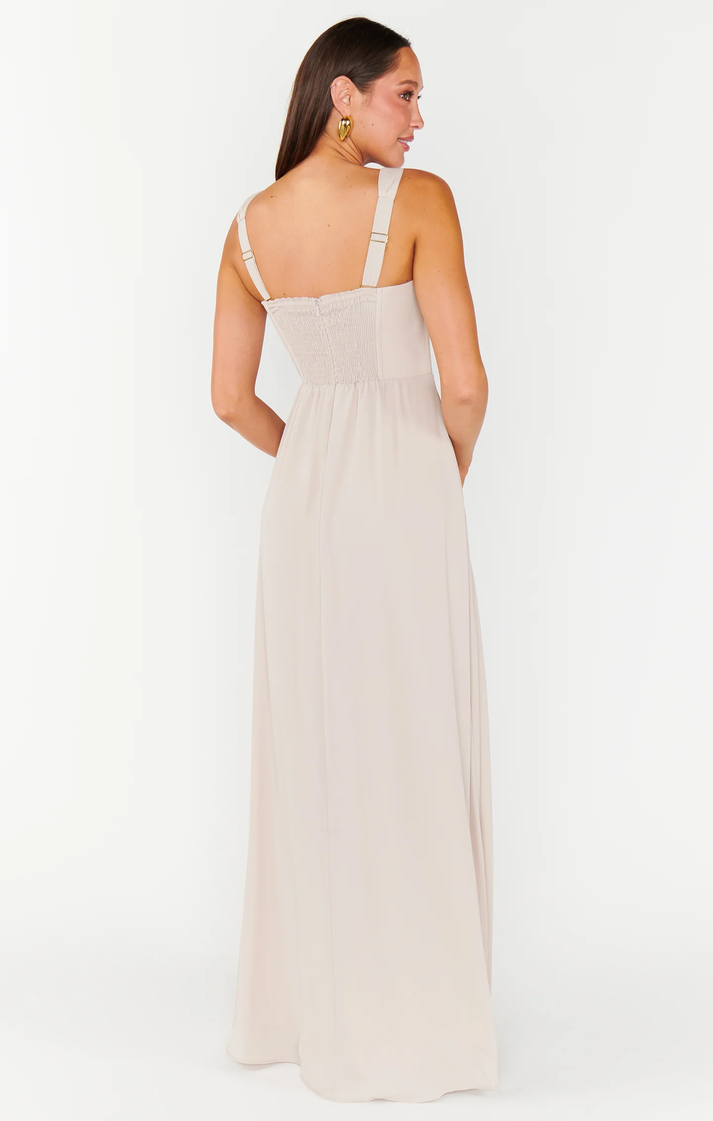 Nina Maxi Dress ~ Show Me the Ring Crisp - Image 5