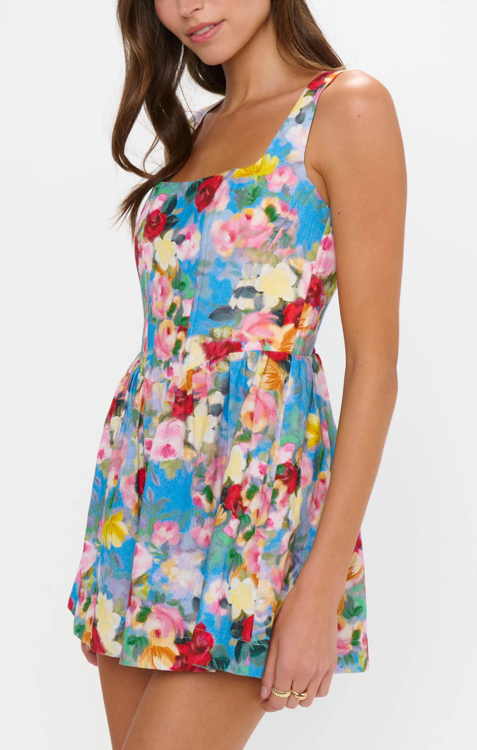 Nina Skort Dress ~ Blissful Garden Gala - Image 3