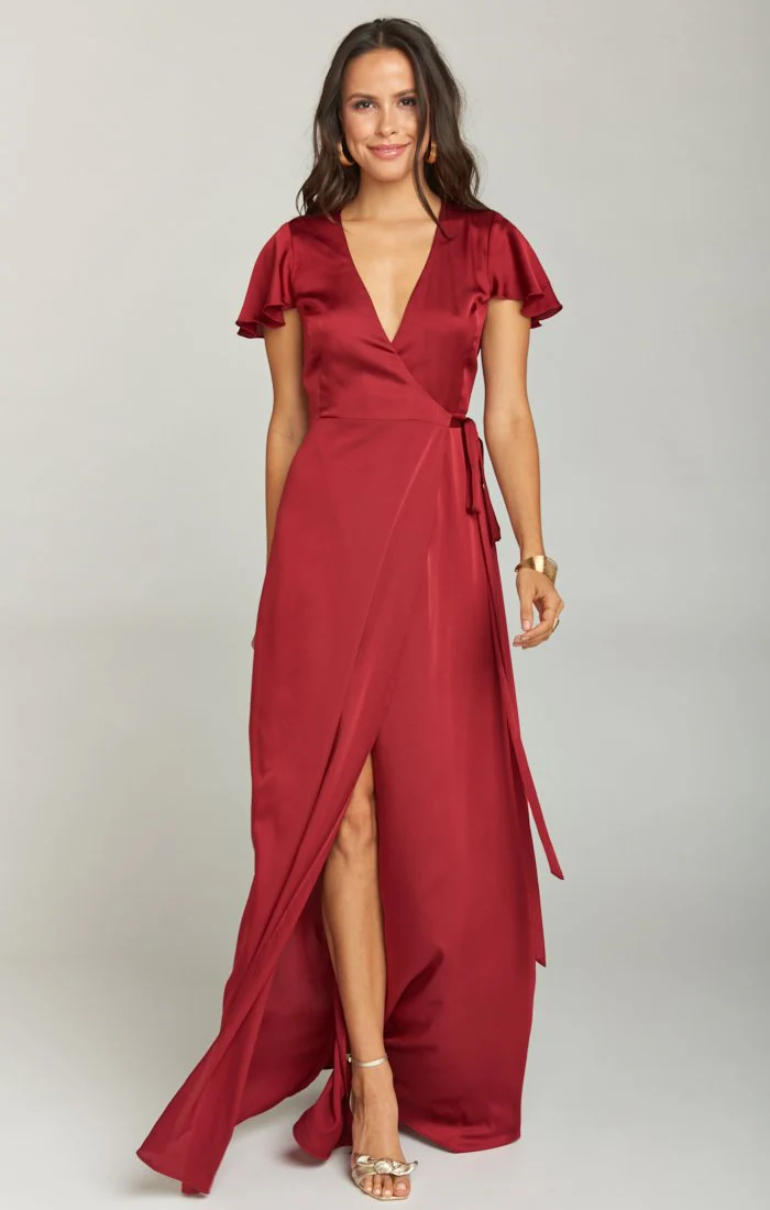 Noelle Wrap Dress - Image 11