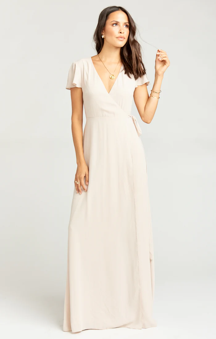 Noelle Wrap Dress - Image 4